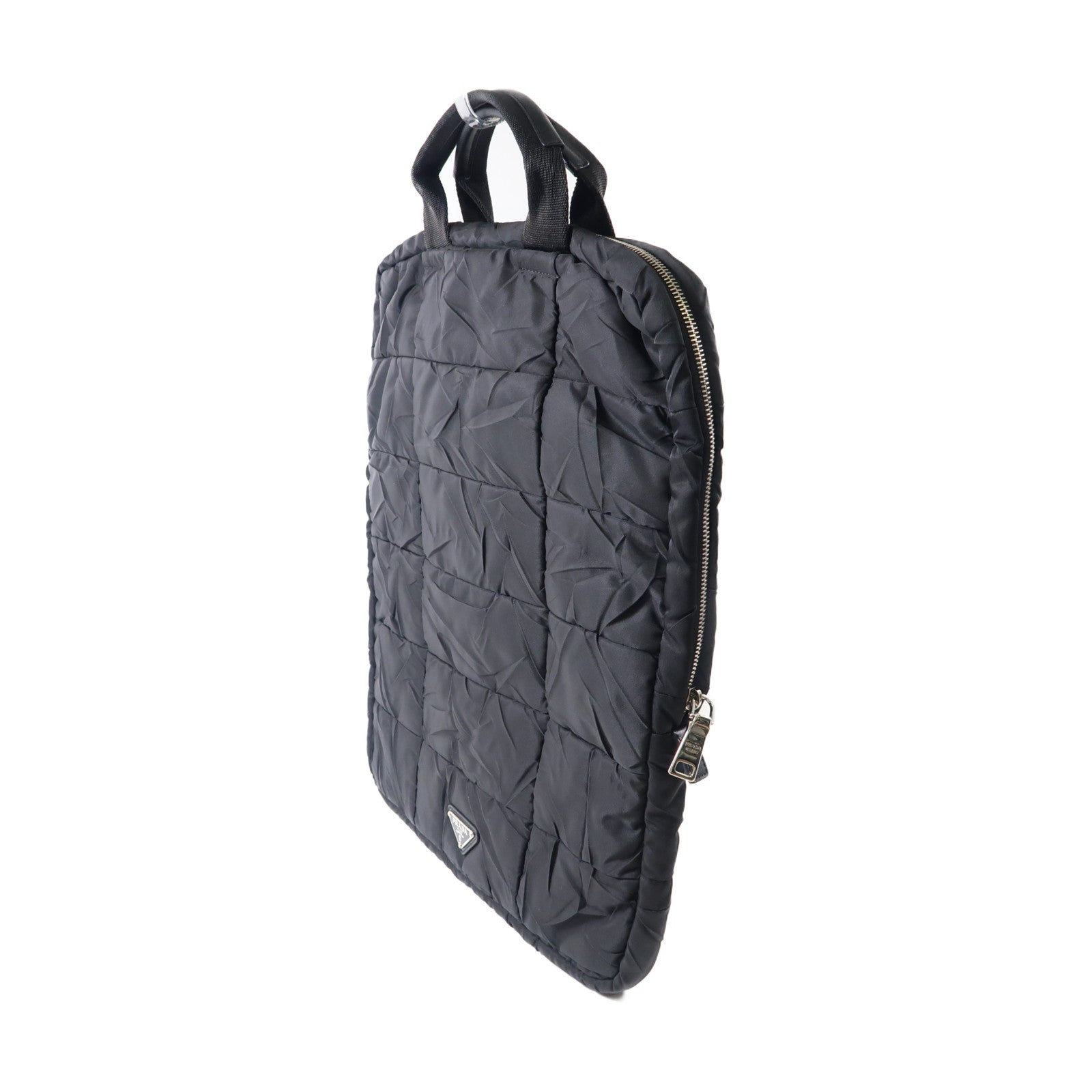 PRADA SHW Tote Bag Nylon VA 0718 Black