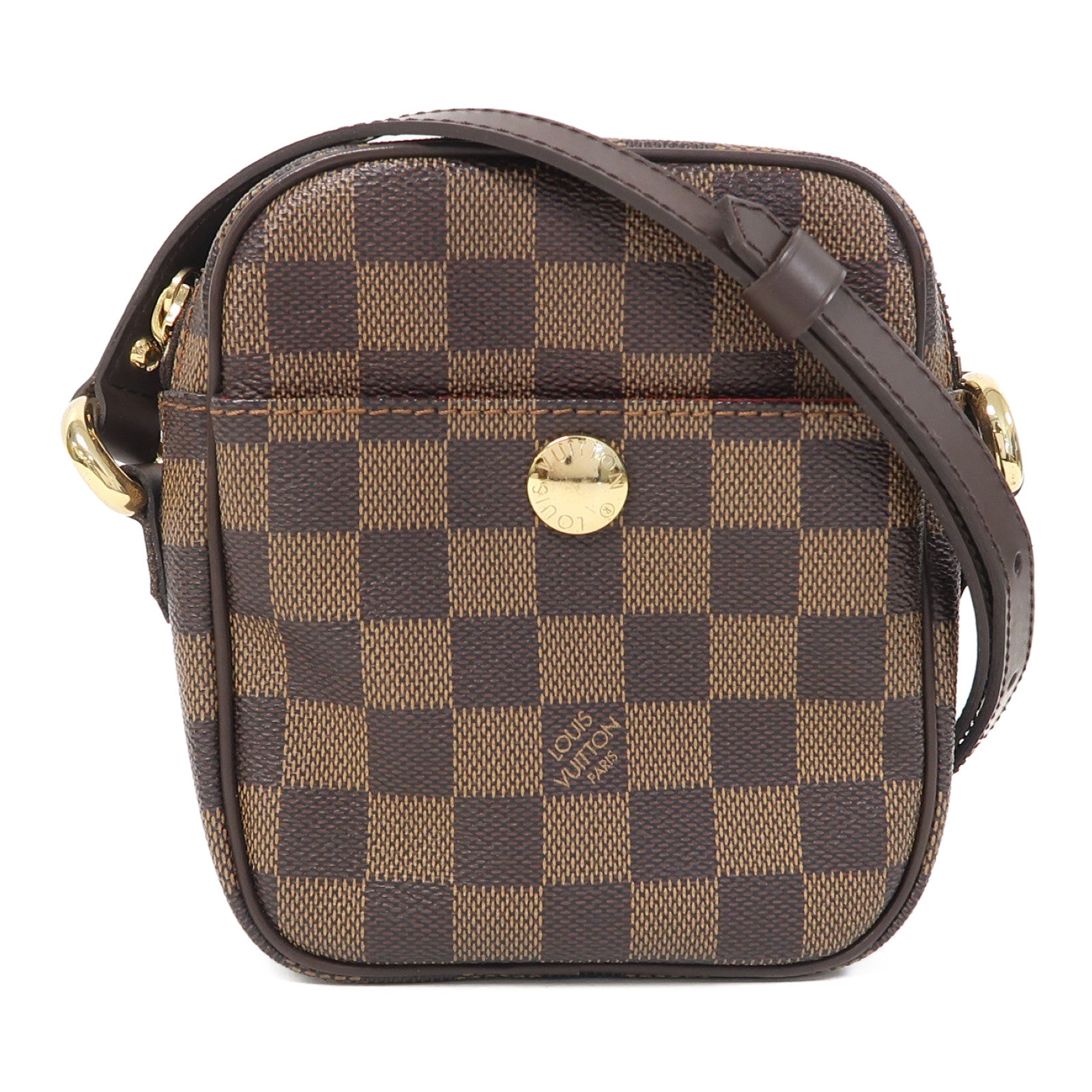 LOUIS VUITTON 【激減優惠】Damier Rift金扣肩背袋啡色