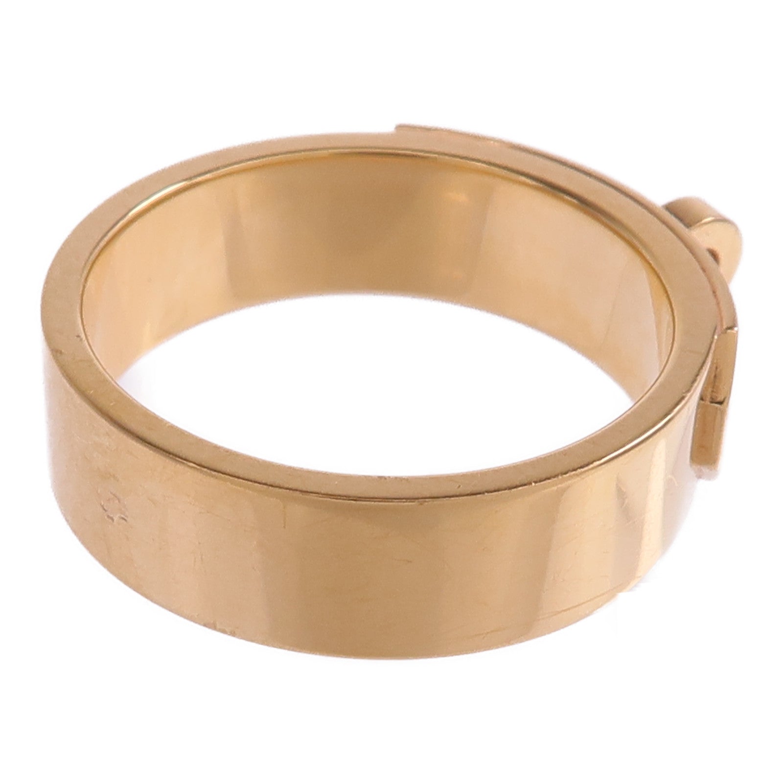 HERMES 【Hermes Fair】18K玫瑰金Kelly Ring鑽石戒指Hermes#47/US#4.25