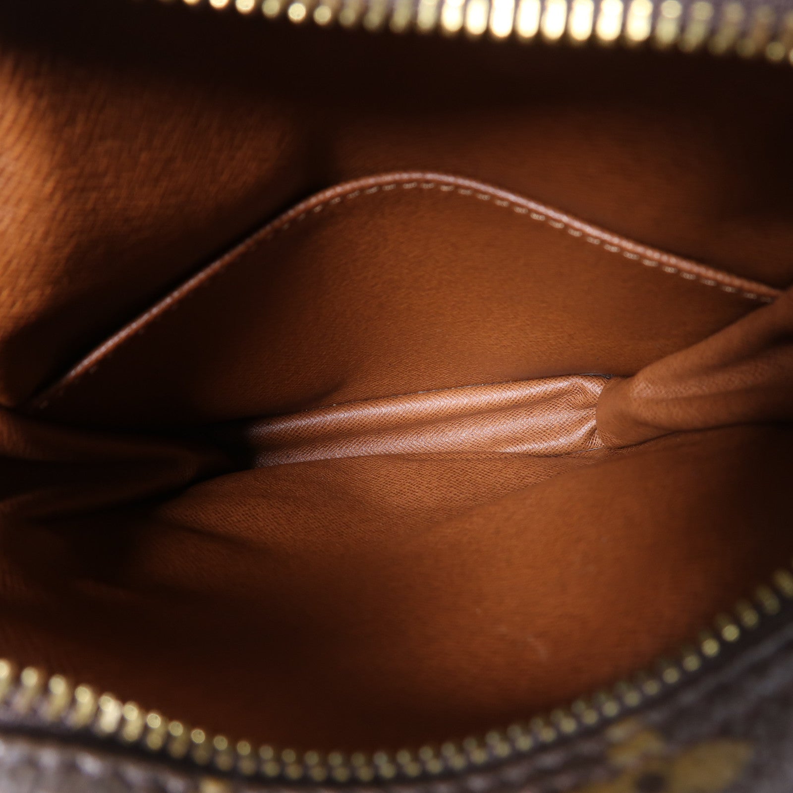 LOUIS VUITTON Monogram Danube金扣肩背袋啡色