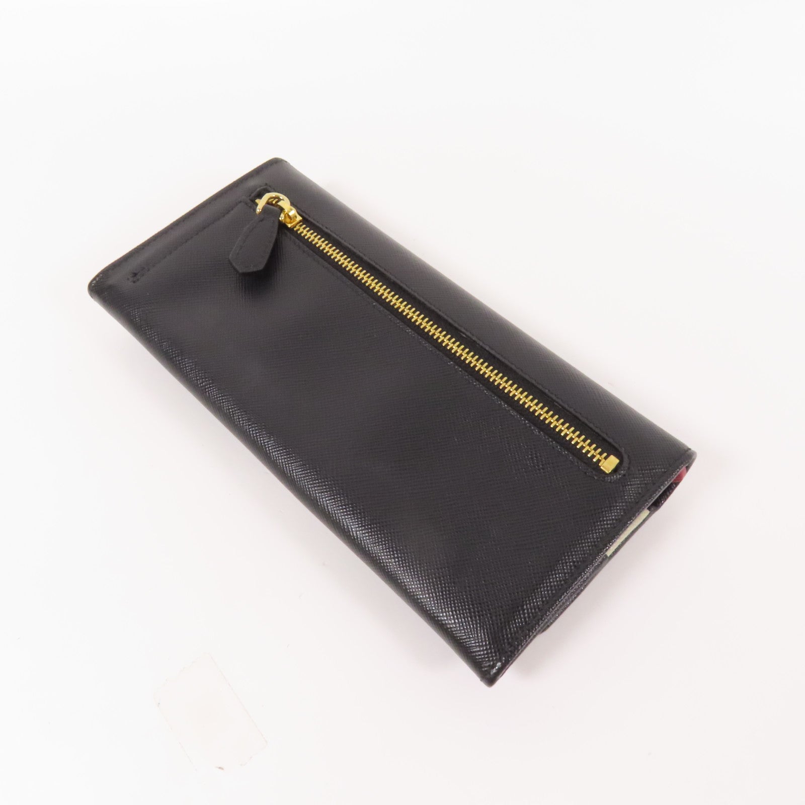 PRADA 【激減優惠】Saffiano皮革Long Wallet金扣長錢包