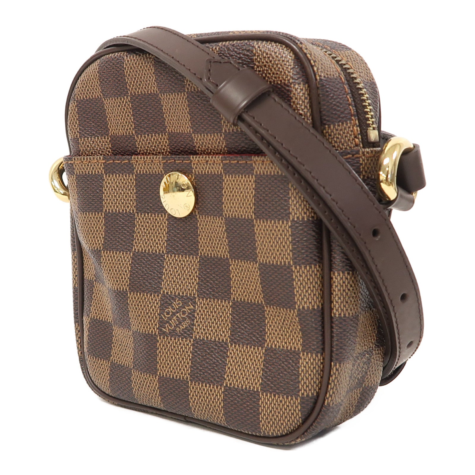 LOUIS VUITTON 【激減優惠】Damier Rift金扣肩背袋啡色