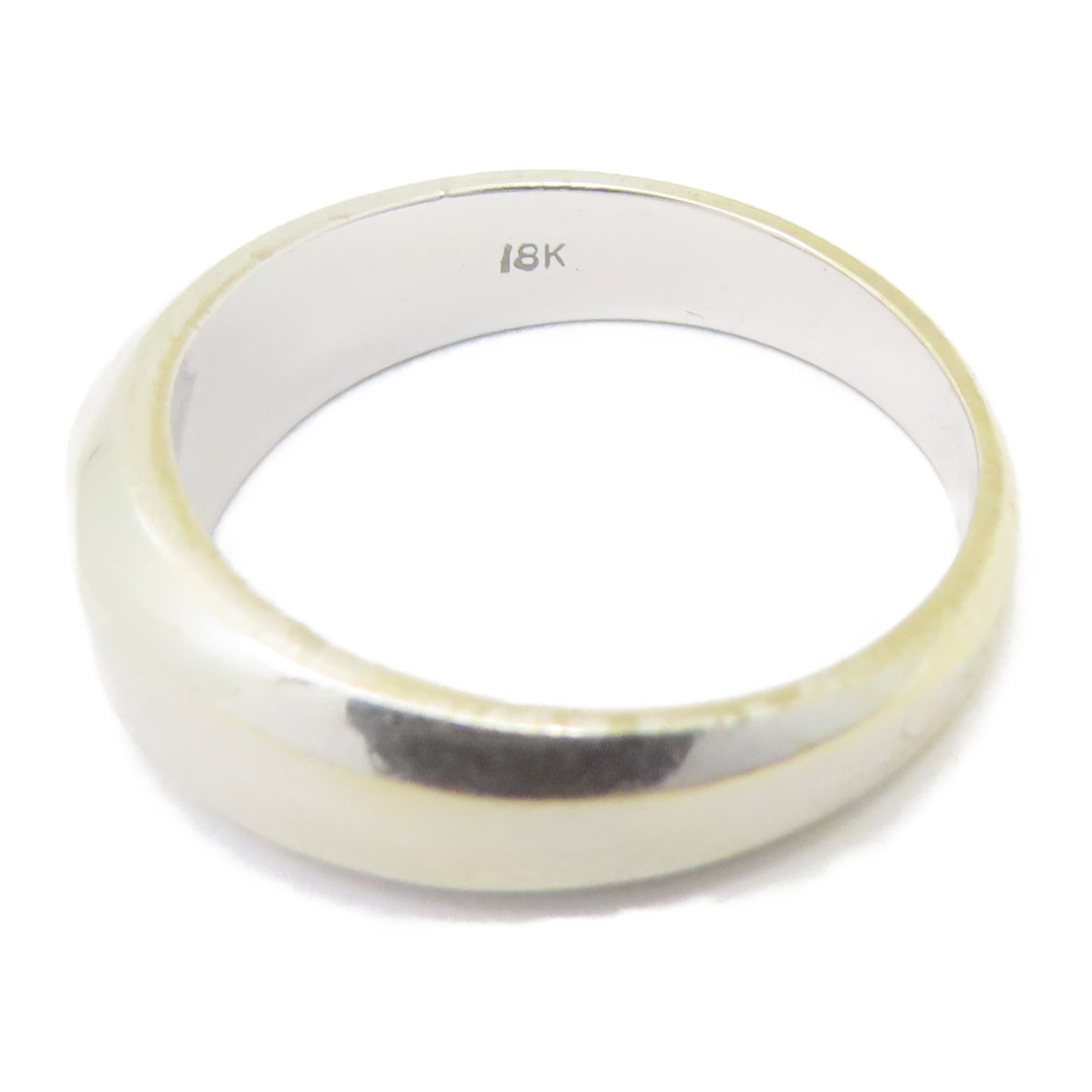 JEWELRY 【激減優惠】18K白金Diamond Ring 0.07ct鑽石戒指US#5.5銀色