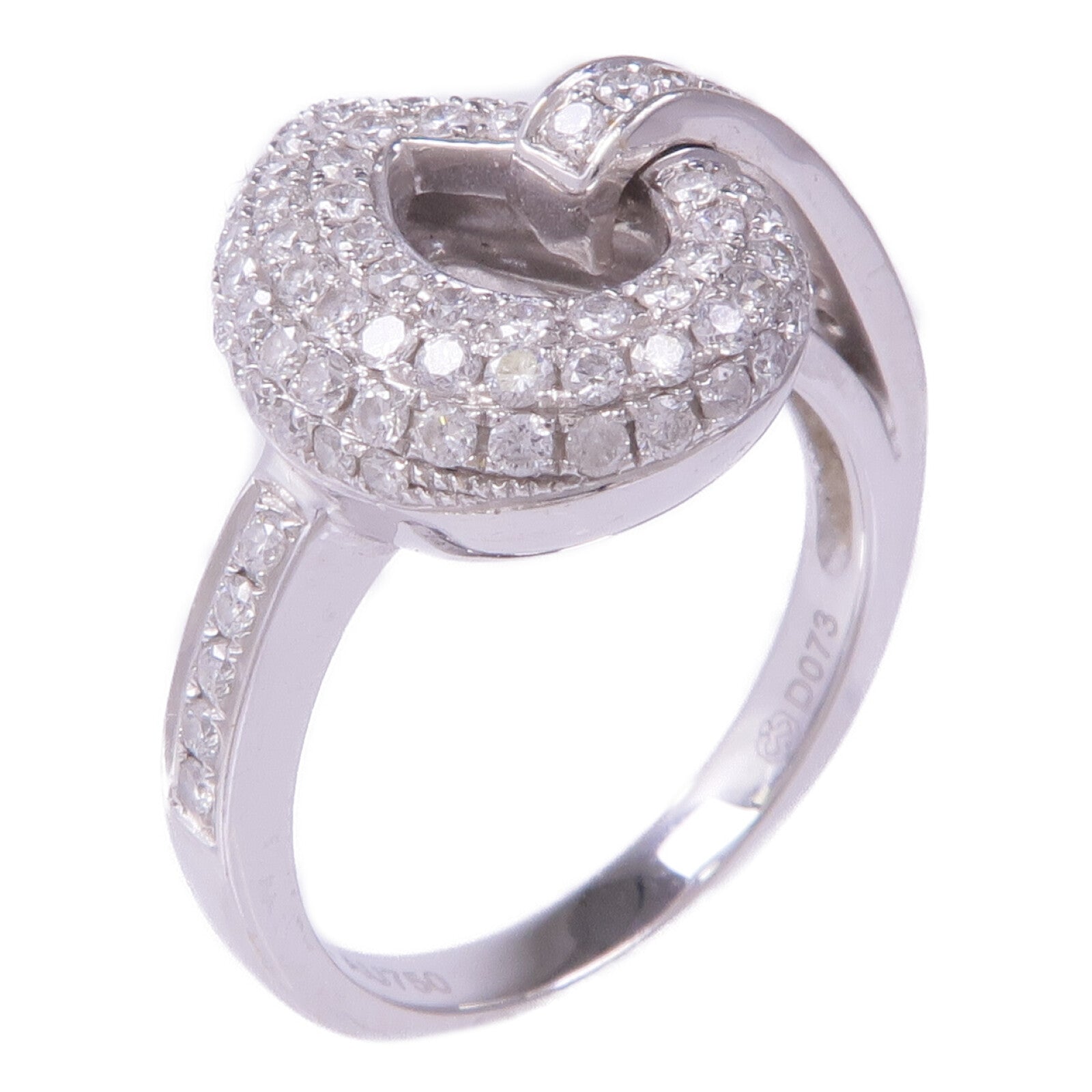 JEWELRY 【激減優惠】18K白金Diamond Ring鑽石戒指US#6.5