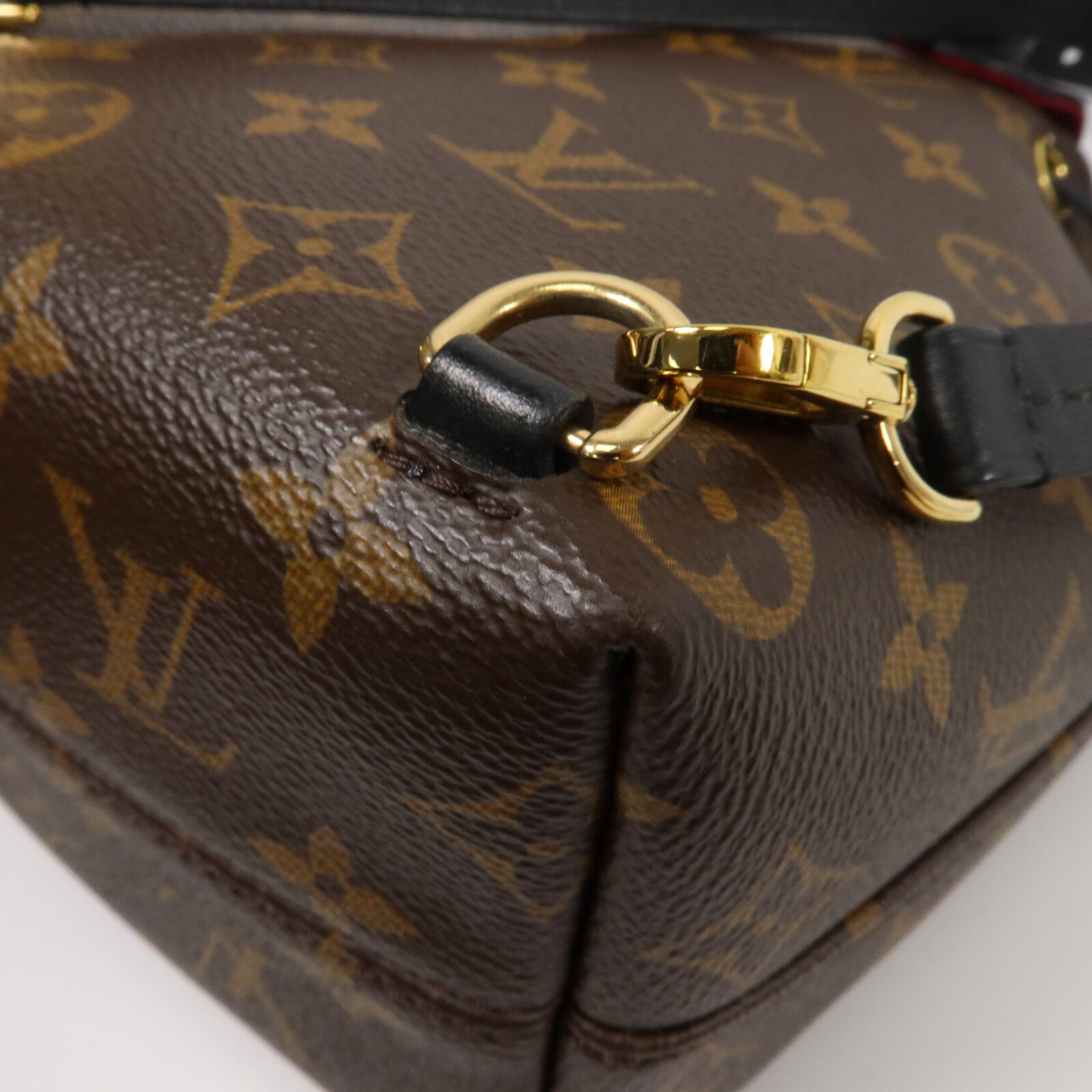 LOUIS VUITTON Monogram Montsouris BB金扣背包