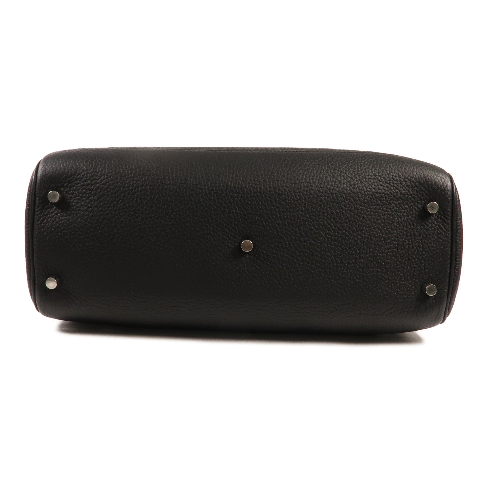 HERMES Togo皮革Atlas 35銀扣手挽袋Nior