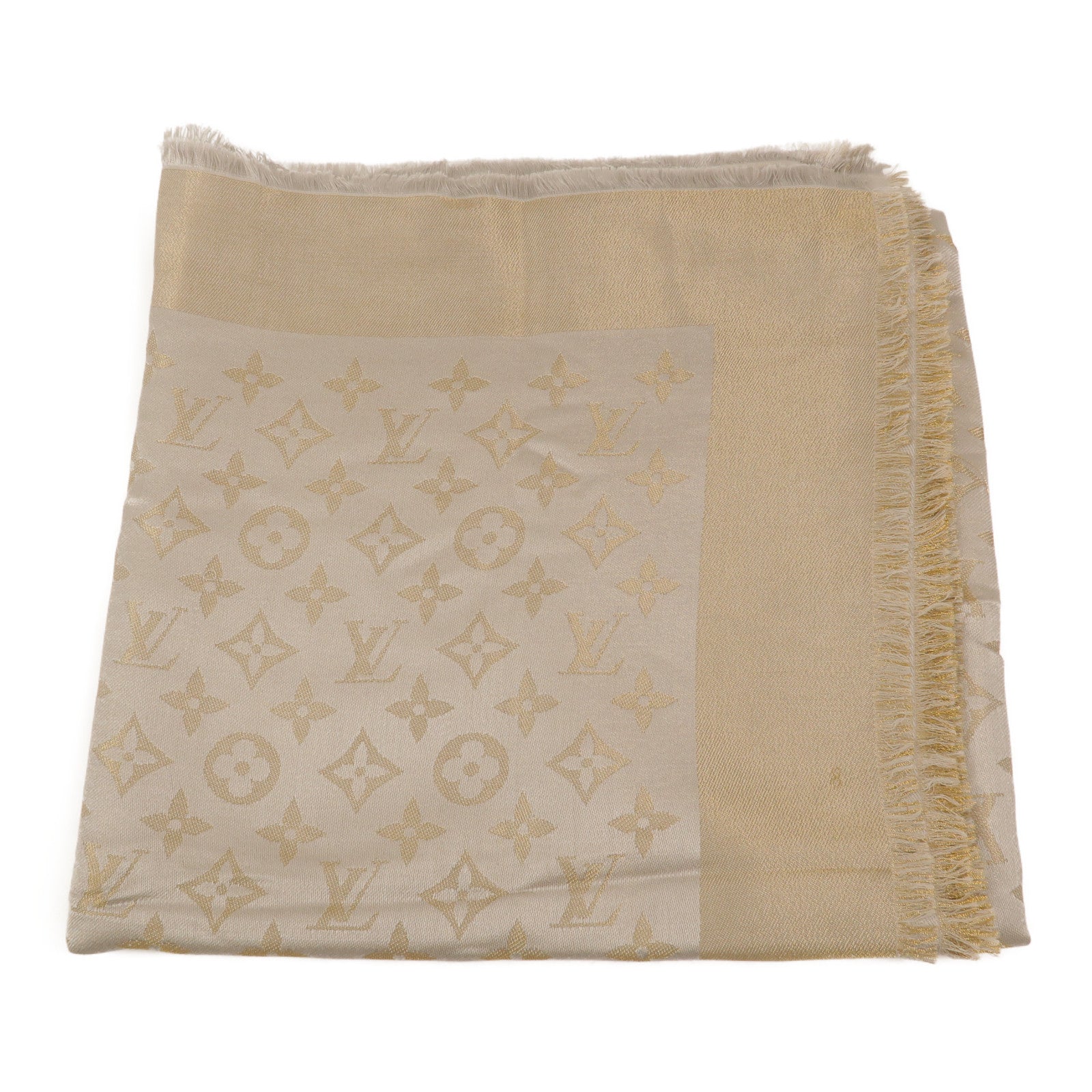LOUIS VUITTON 絲質Scarf 140x140圍巾