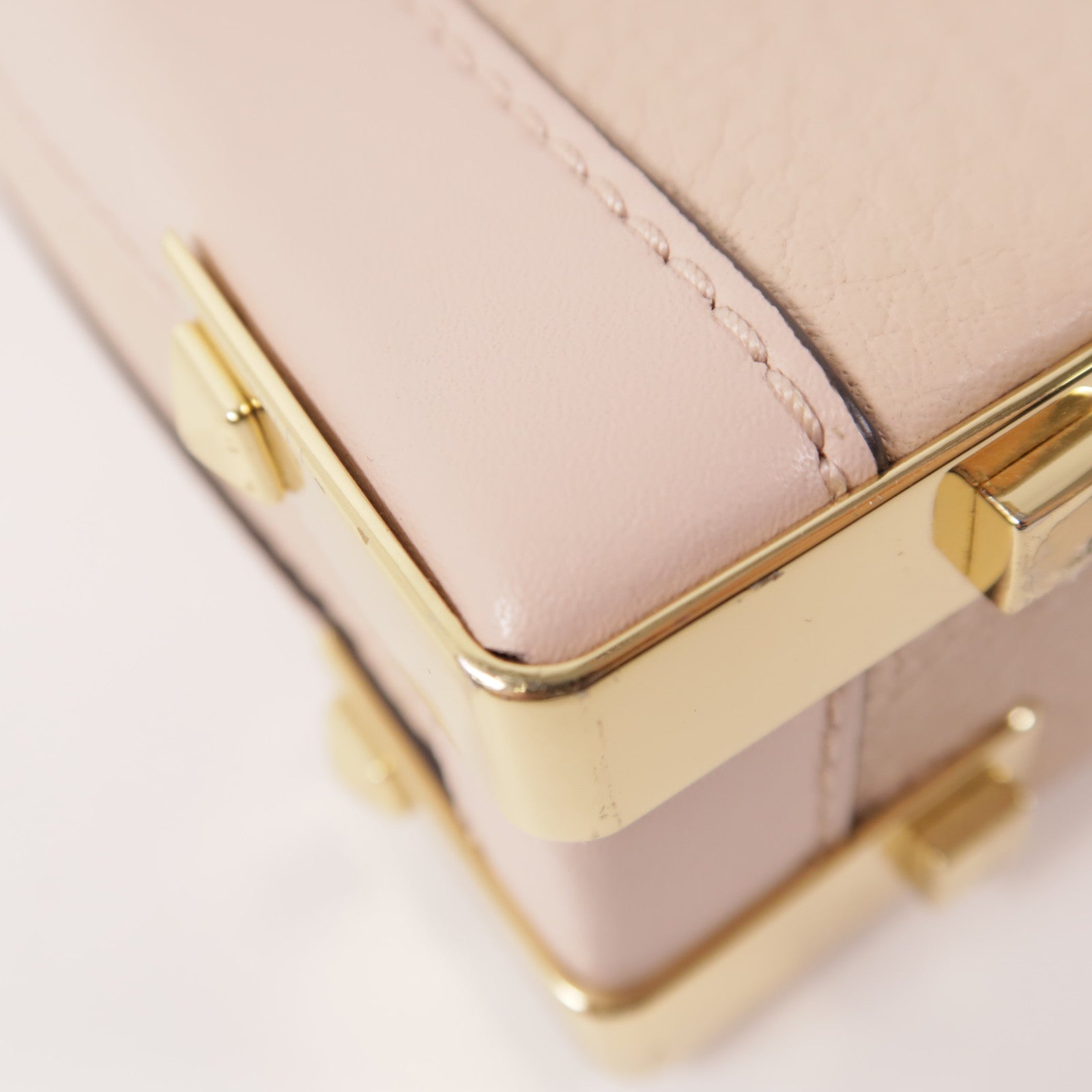 Michael Kors 牛皮皮革Hand Bag金扣手挽肩背兩用袋