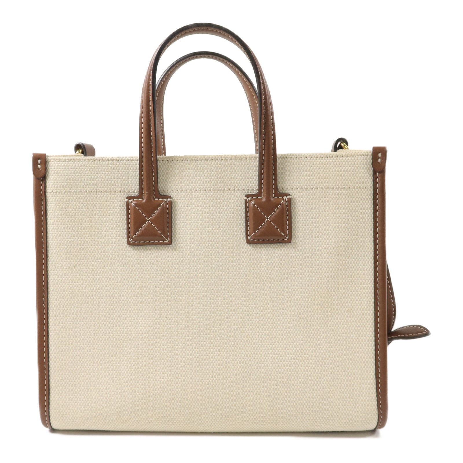 BURBERRY 帆布Mini Freya Tote Bag手挽袋