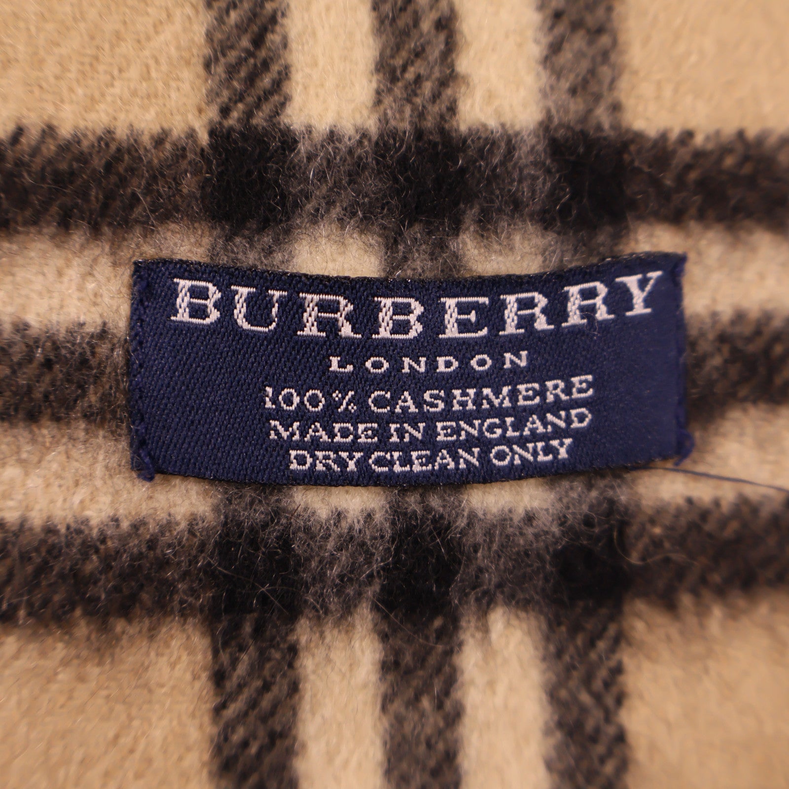 BURBERRY 羊絨Scarf圍巾啡色/黑色/紅色