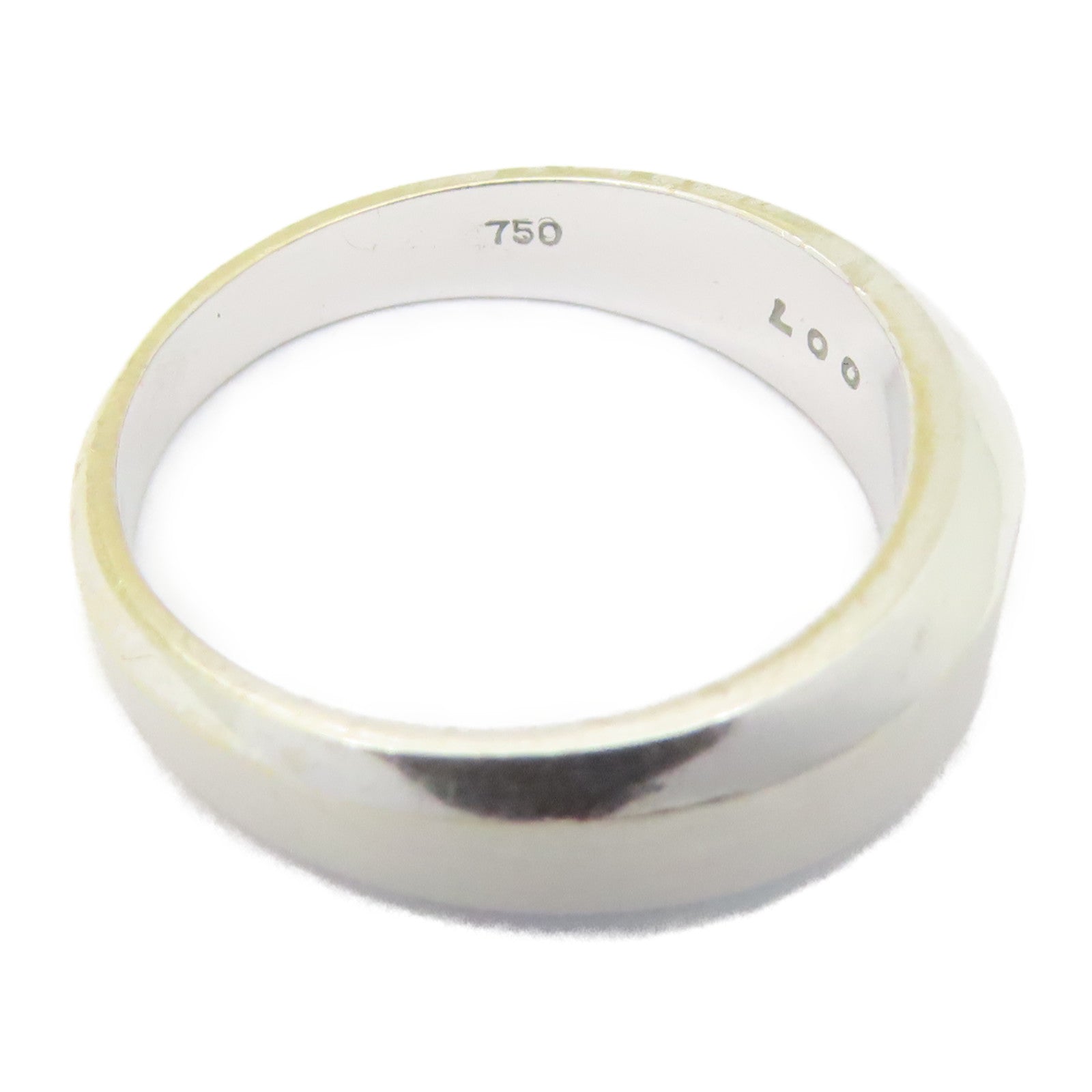 JEWELRY 【激減優惠】18K白金Diamond Ring 0.07ct鑽石戒指US#5.5銀色