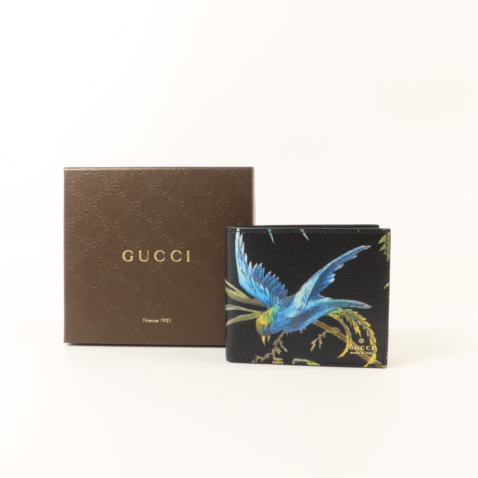 GUCCI 塗層帆布Bifold Wallet錢包