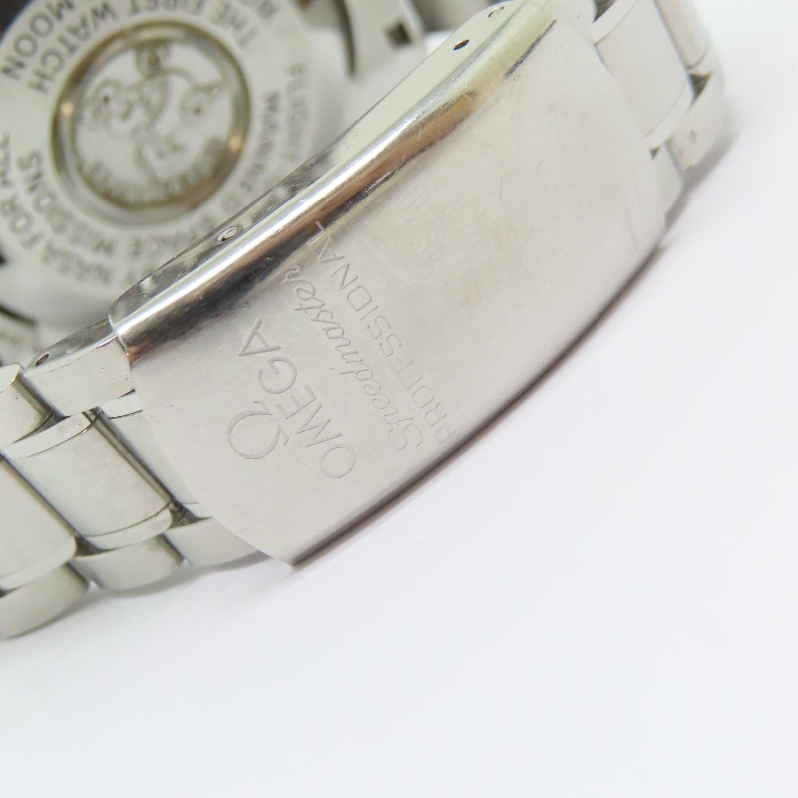 OMEGA Speedmaster Professional Moonwatch不鏽鋼手錶自動機芯黑色