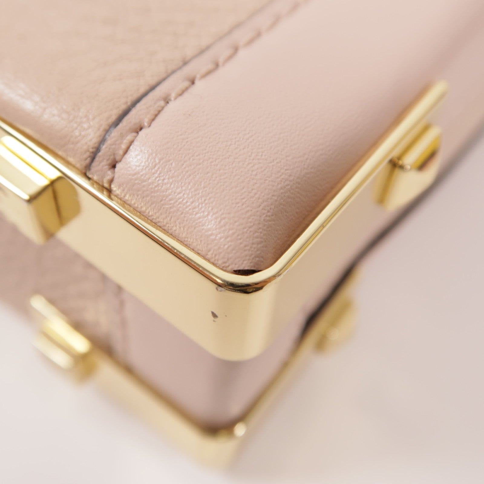 Michael Kors 牛皮皮革Hand Bag金扣手挽肩背兩用袋