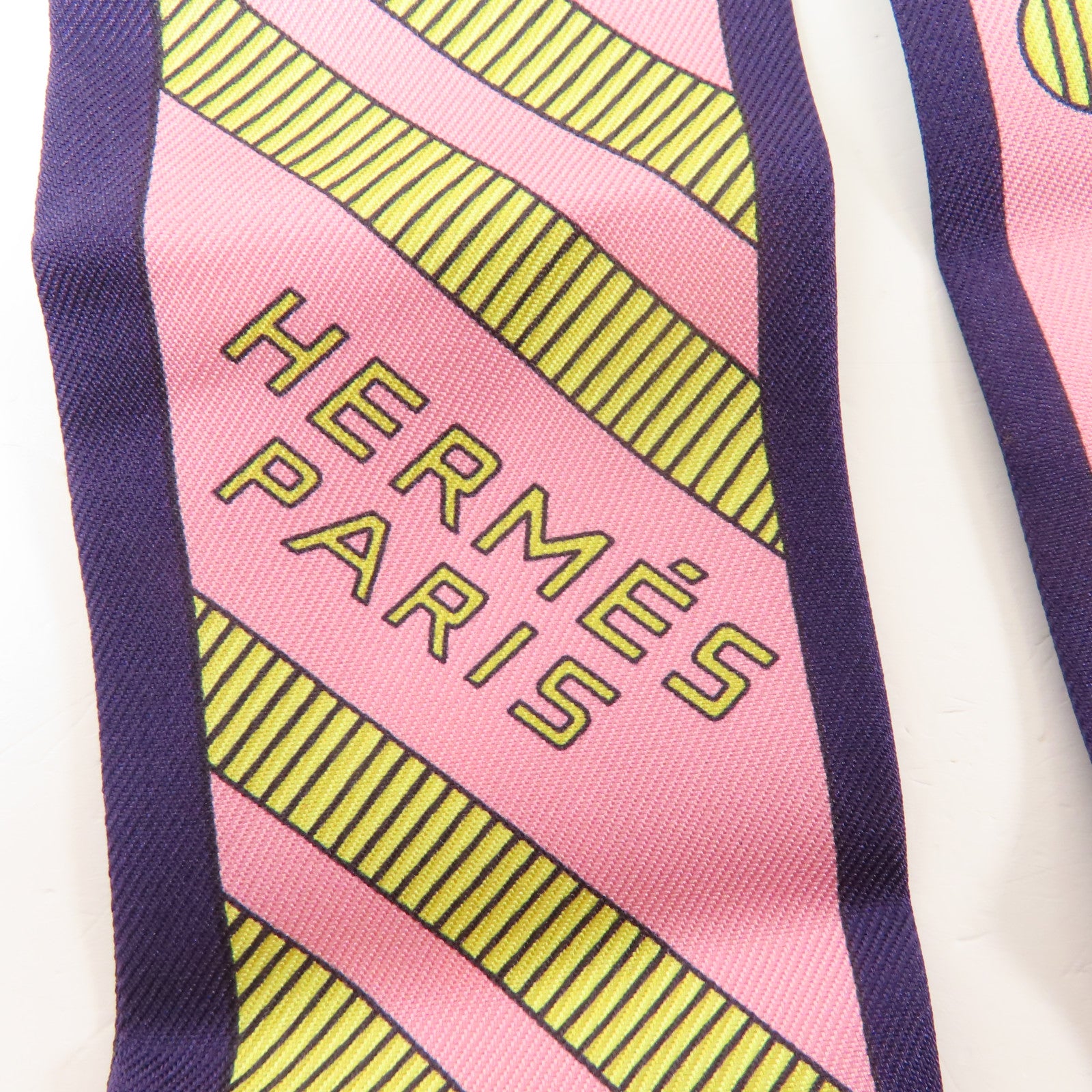 HERMES 絲質Twilly絲巾