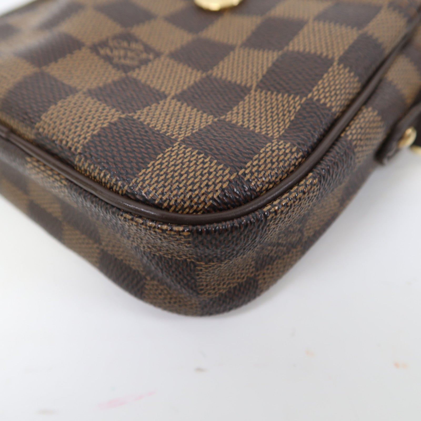 LOUIS VUITTON 【激減優惠】Damier Rift金扣肩背袋啡色