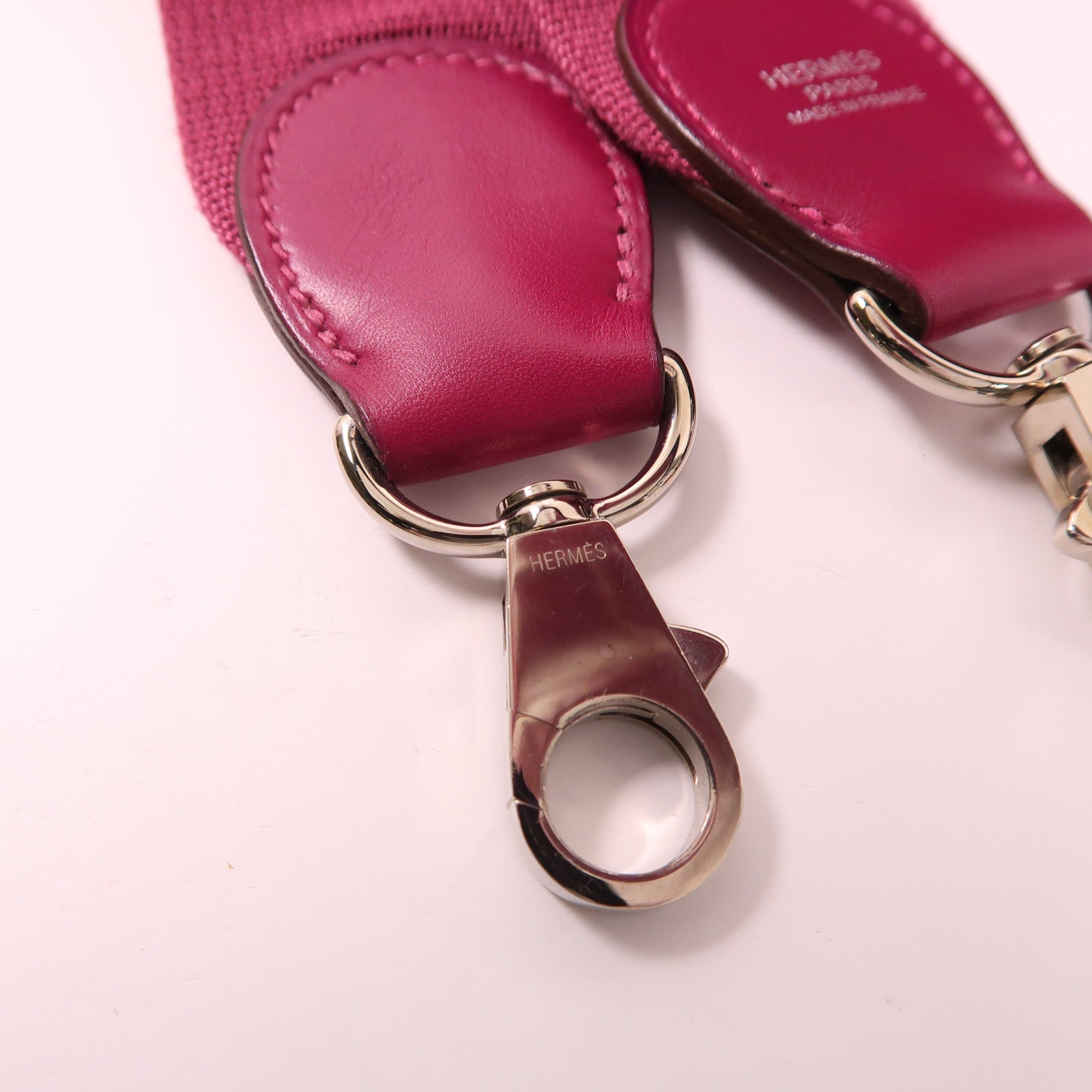 HERMES Evercolor皮革Tool Box 20手挽肩背兩用袋L3 Rose Purple