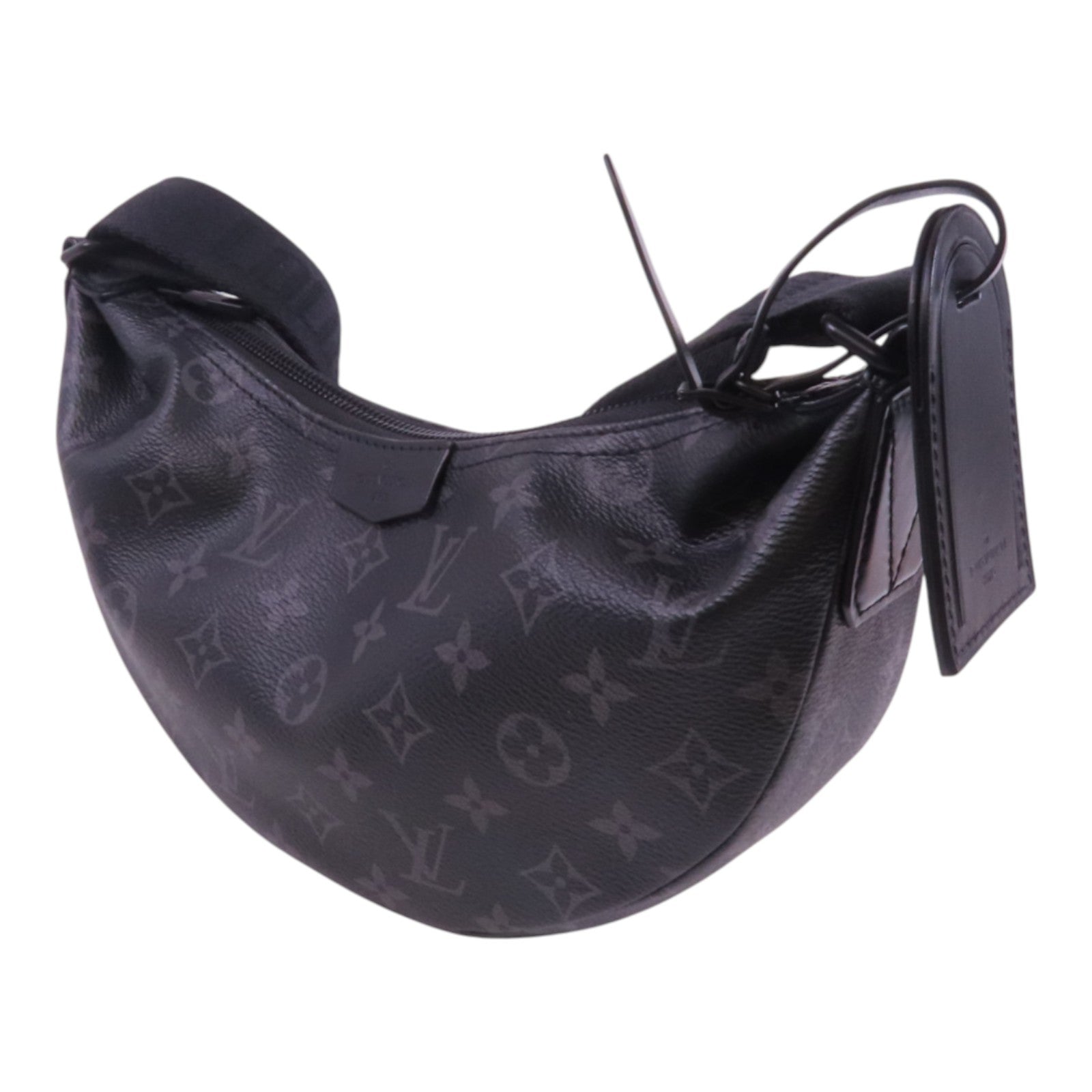 LOUIS VUITTON Monogram Eclipse Hamac PM肩背袋