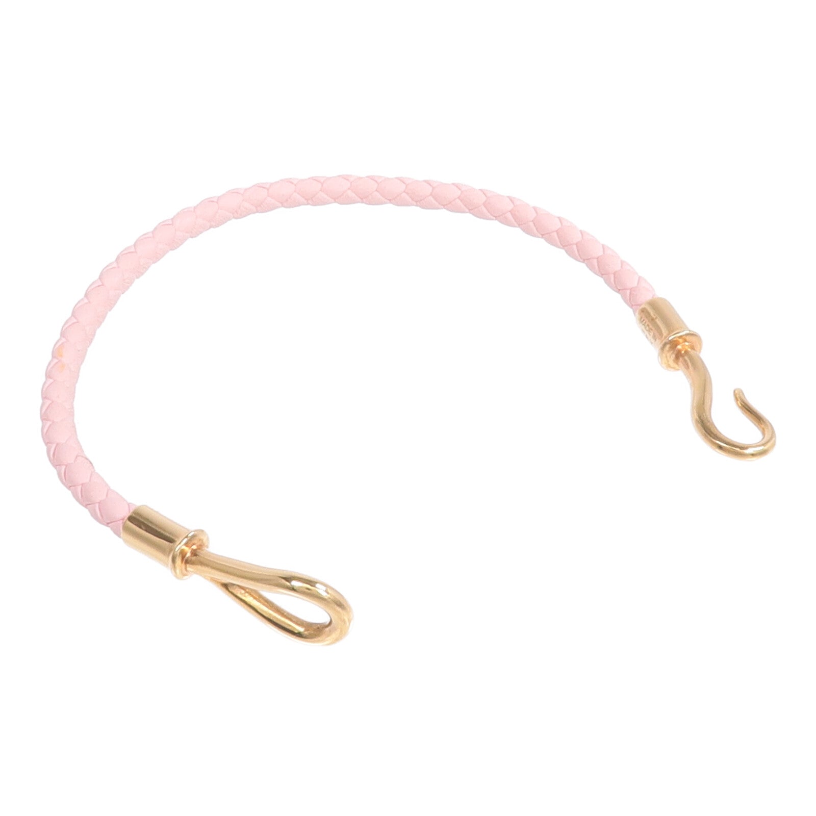 HERMES Swift皮革Jumbo H Bracelet手帶Rose Sakura