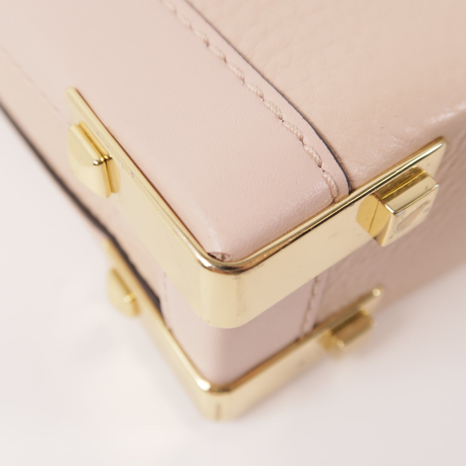 Michael Kors 牛皮皮革Hand Bag金扣手挽肩背兩用袋