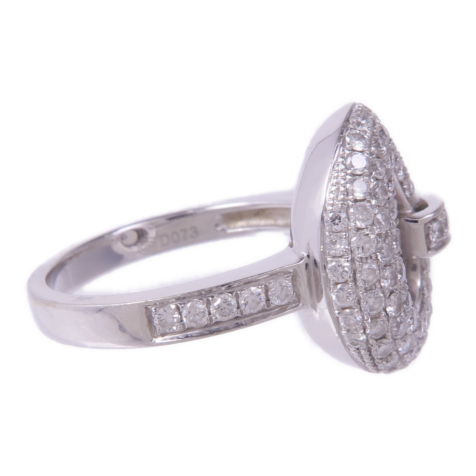 JEWELRY 【激減優惠】18K白金Diamond Ring鑽石戒指US#6.5