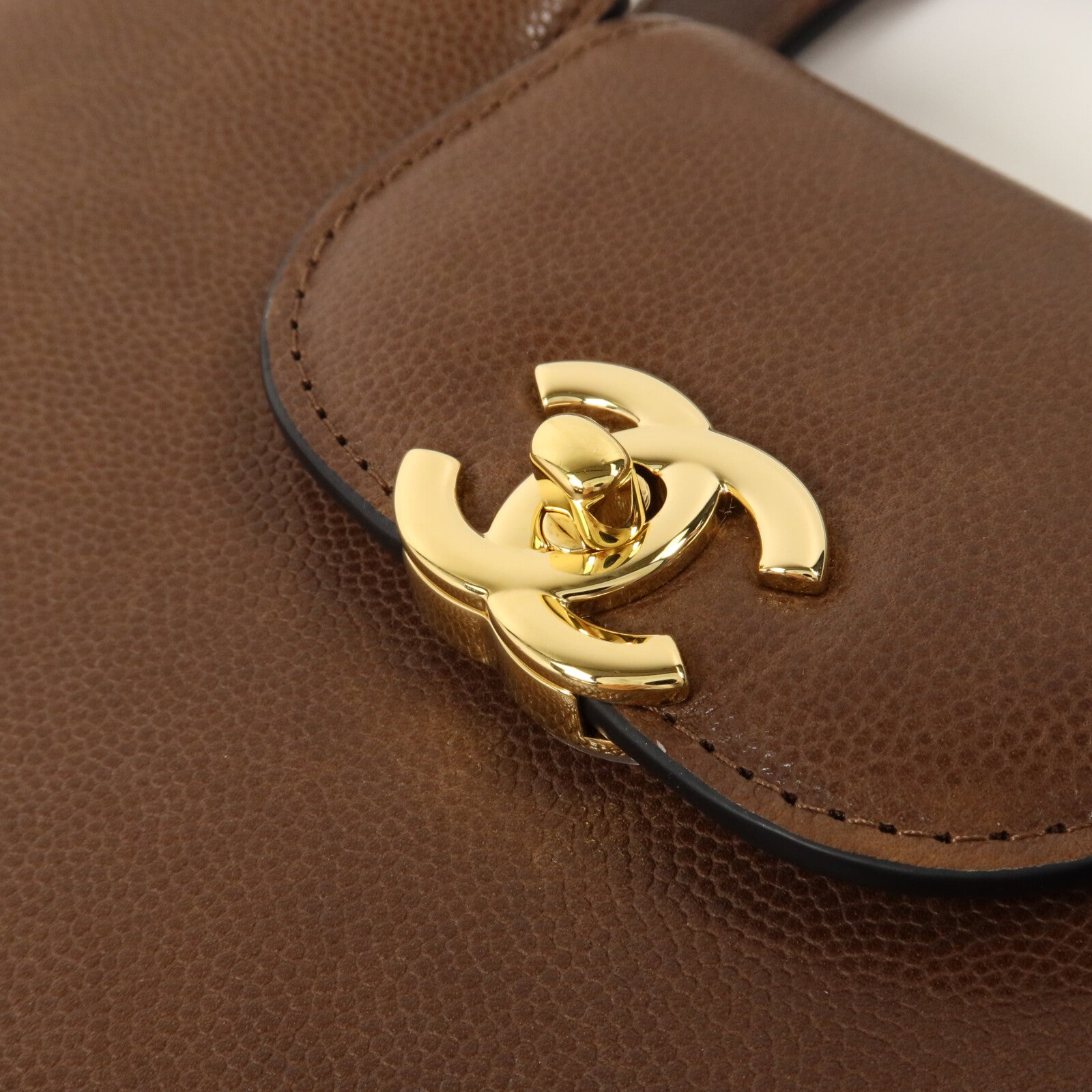 CHANEL 牛皮皮革26S Kelly Bag鏈帶手挽肩背兩用袋