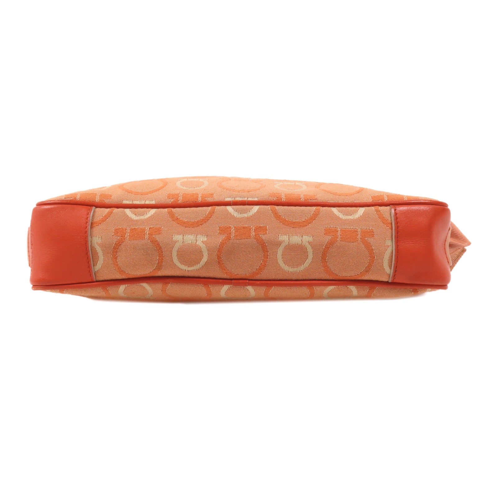 Salvatore Ferragamo 帆布Shoulder Bag金扣肩背袋