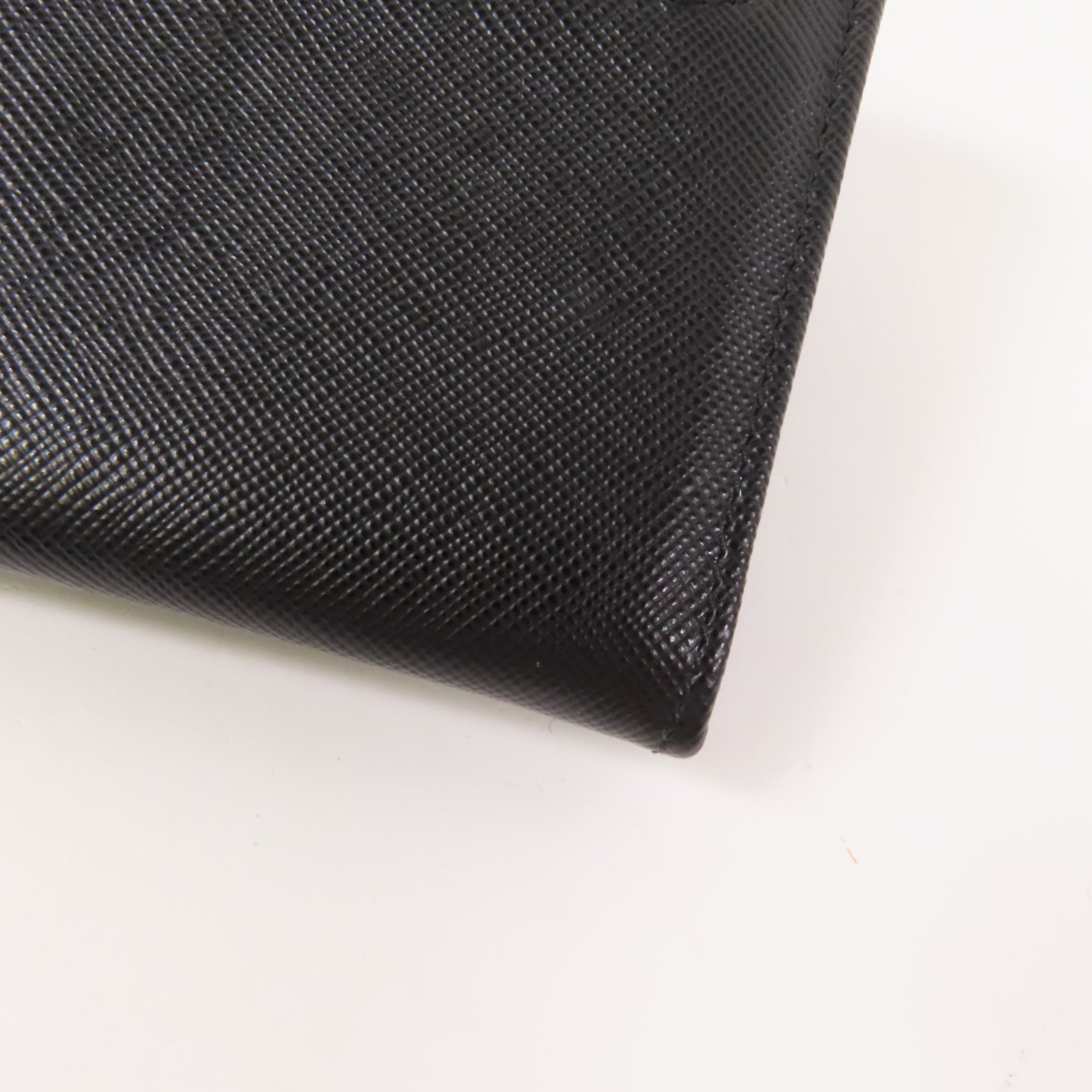 PRADA Saffiano皮革Long Wallet金扣長錢包