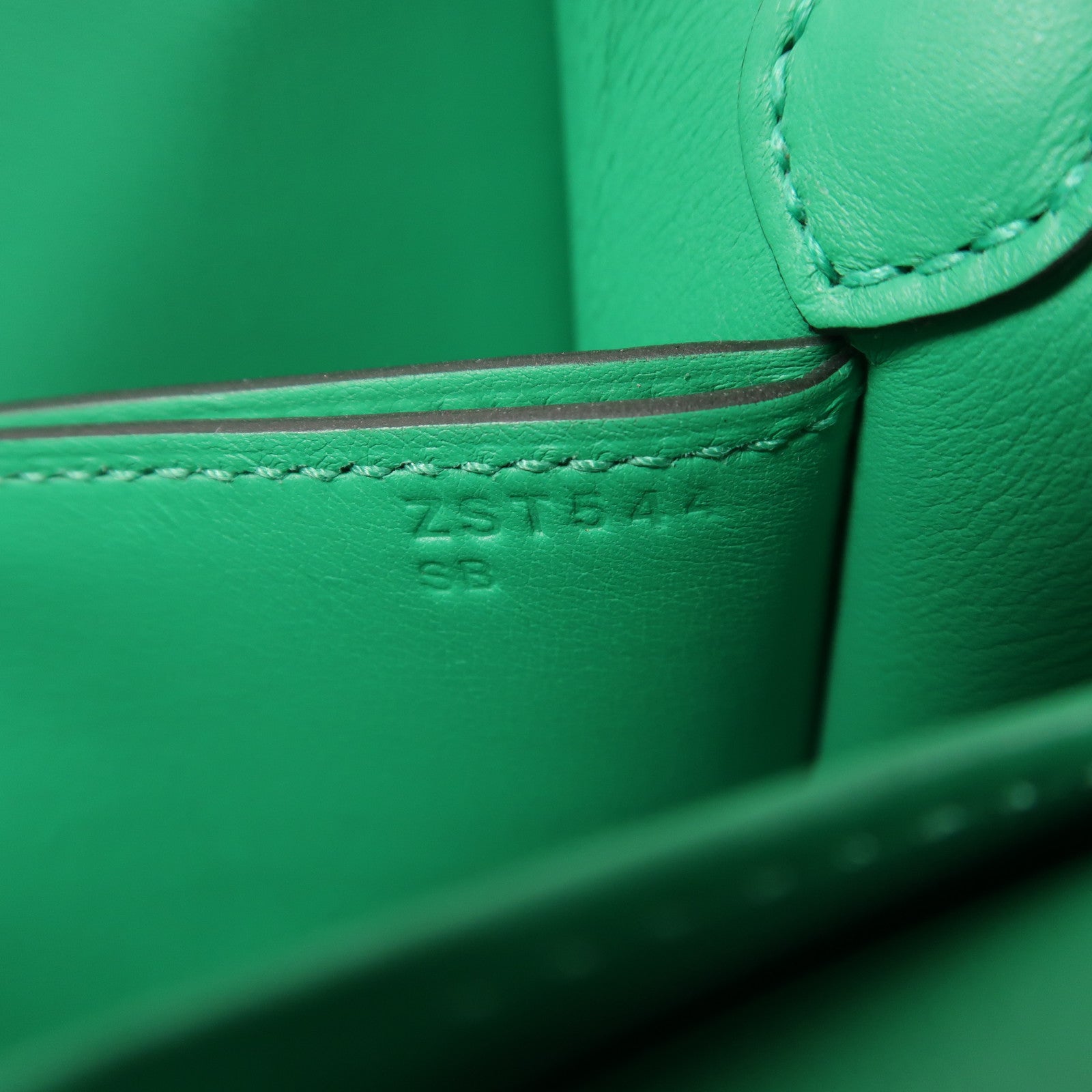 HERMES 皮革Roulis Mini Circuit 24 Faubourg銀扣肩背袋