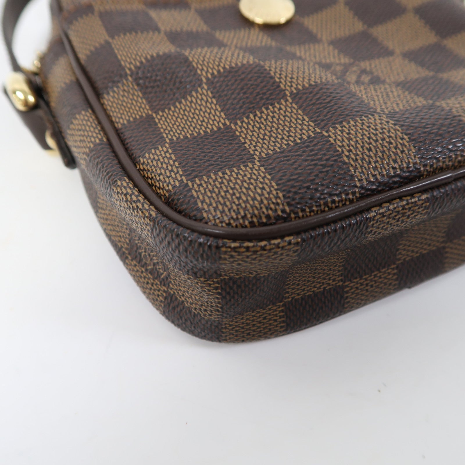 LOUIS VUITTON 【激減優惠】Damier Rift金扣肩背袋啡色