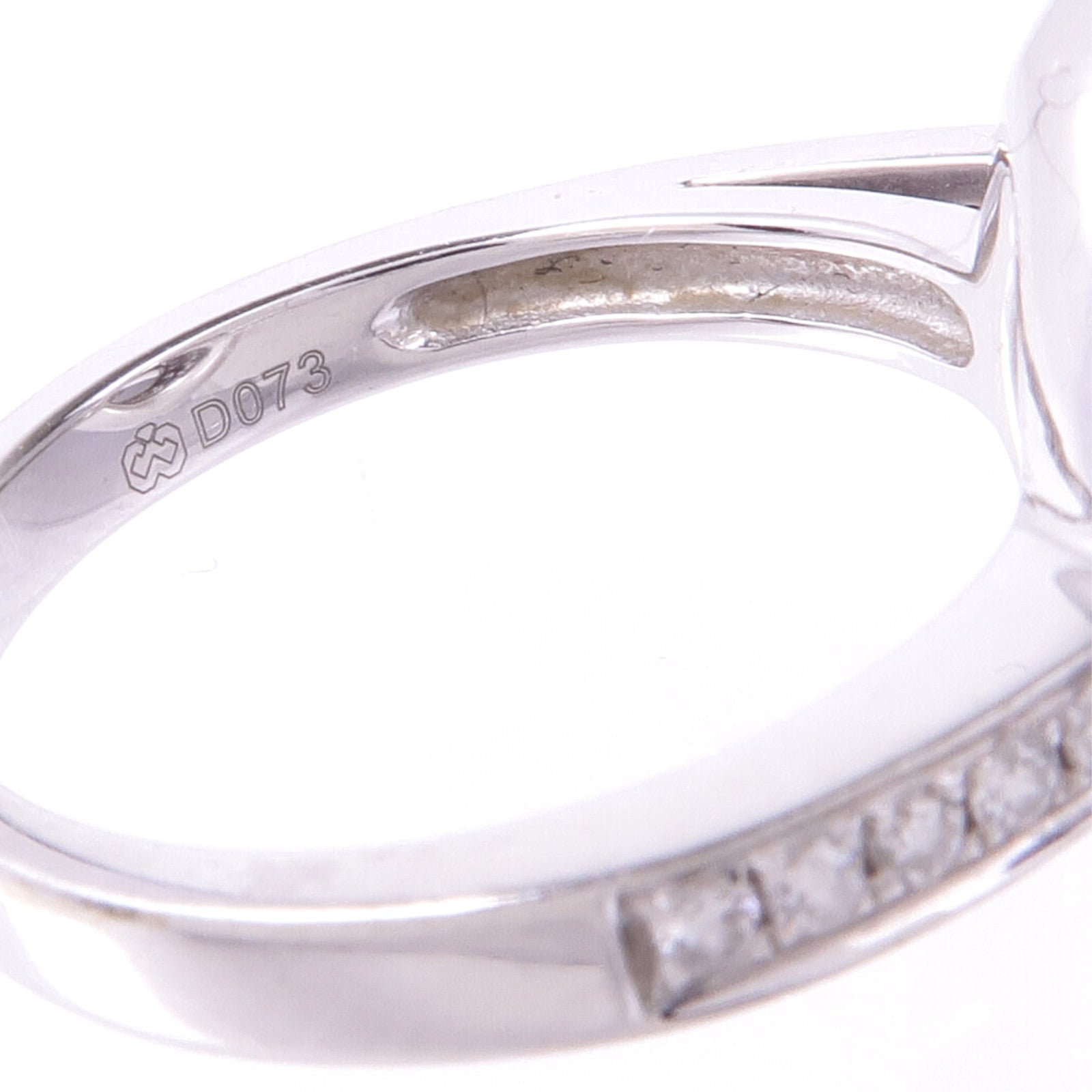 JEWELRY 【激減優惠】18K白金Diamond Ring鑽石戒指US#6.5