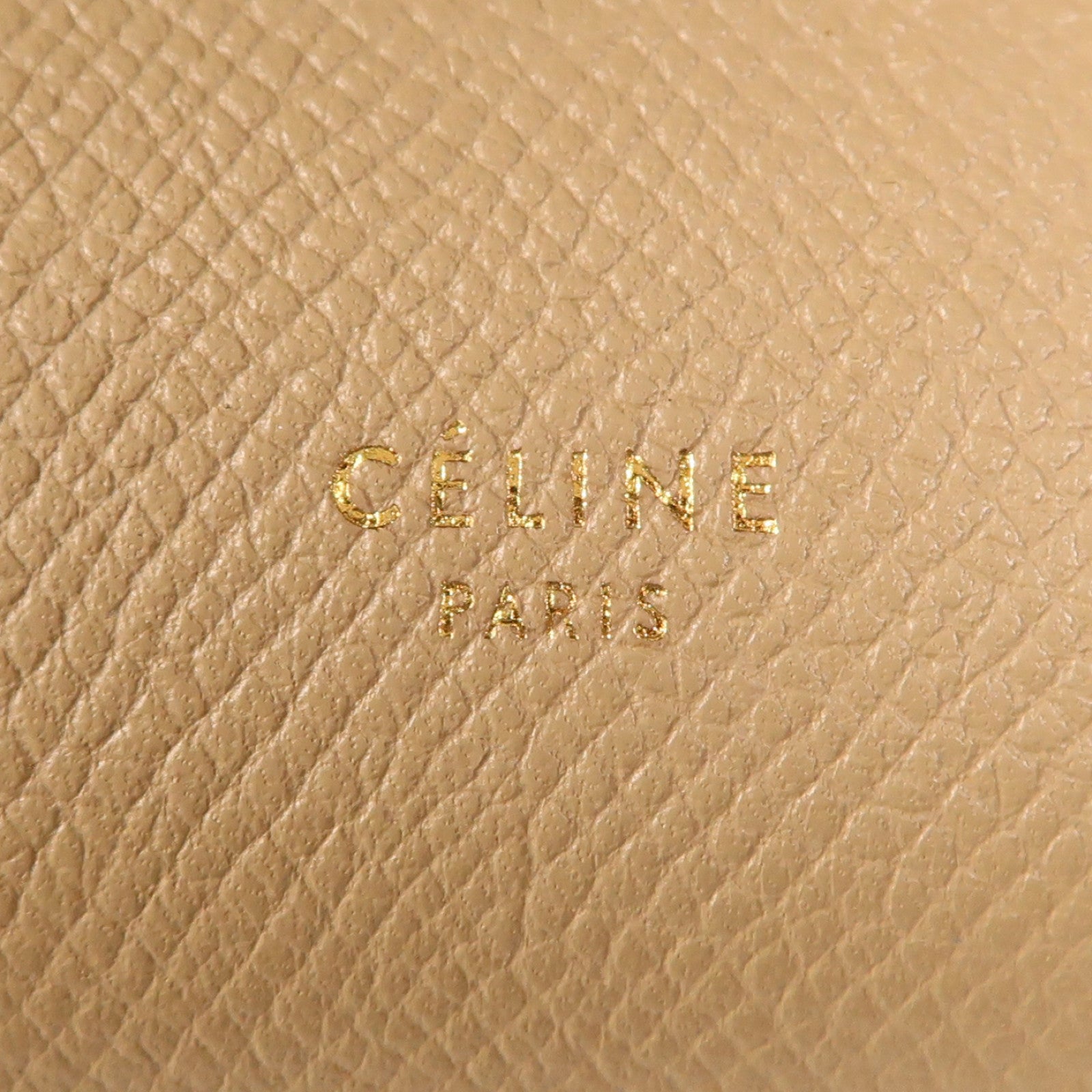 CELINE 牛皮皮革Belt Bag金扣手挽肩背兩用袋