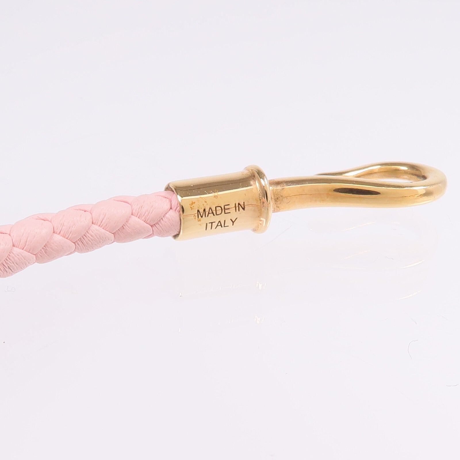 HERMES Swift皮革Jumbo H Bracelet手帶Rose Sakura