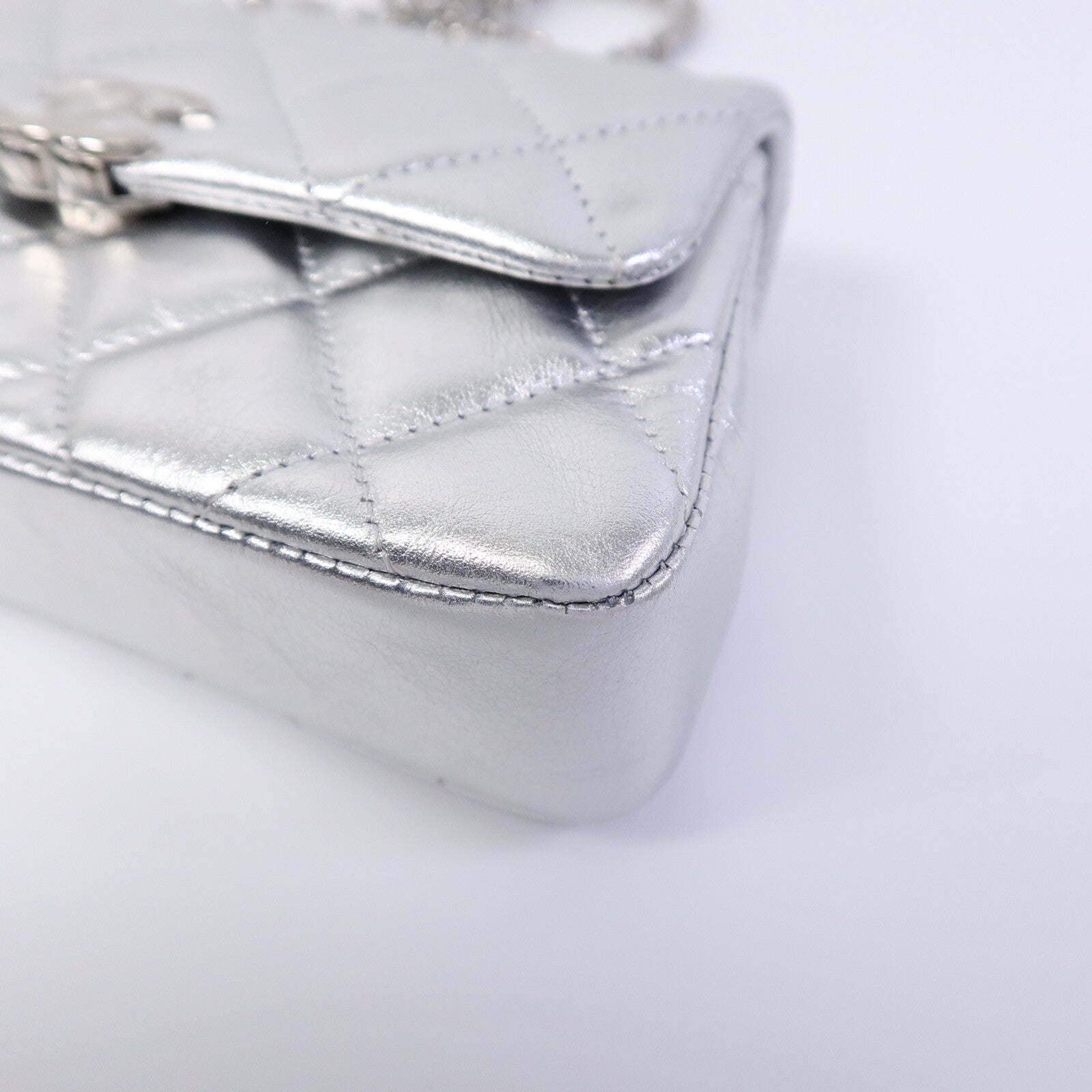 CHANEL 羊皮皮革Chain Shoulder Bag鏈帶肩背袋