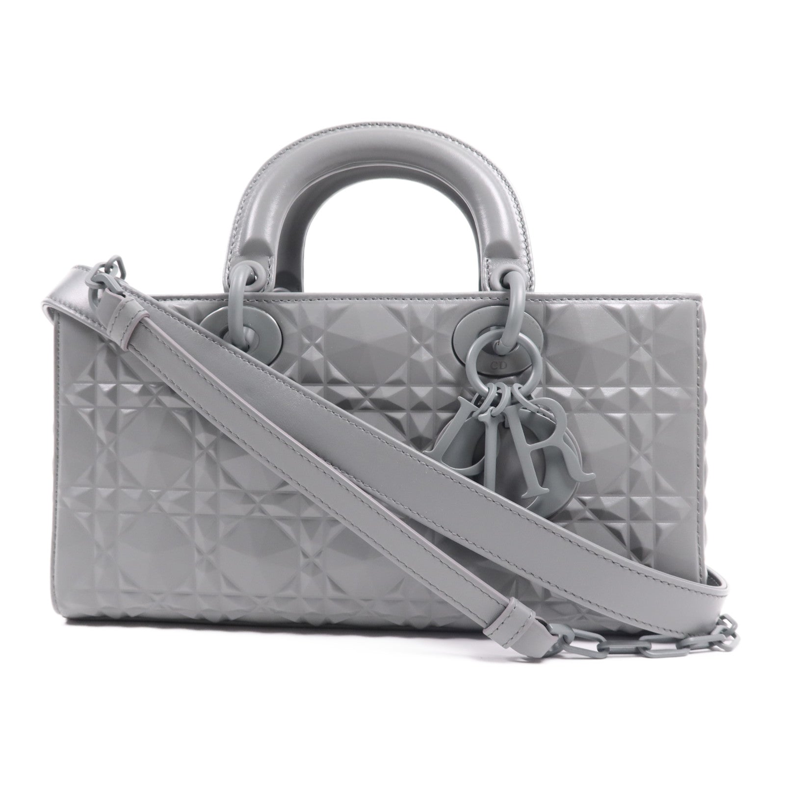Dior 牛皮皮革Lady Dior D Joy手挽肩背兩用袋