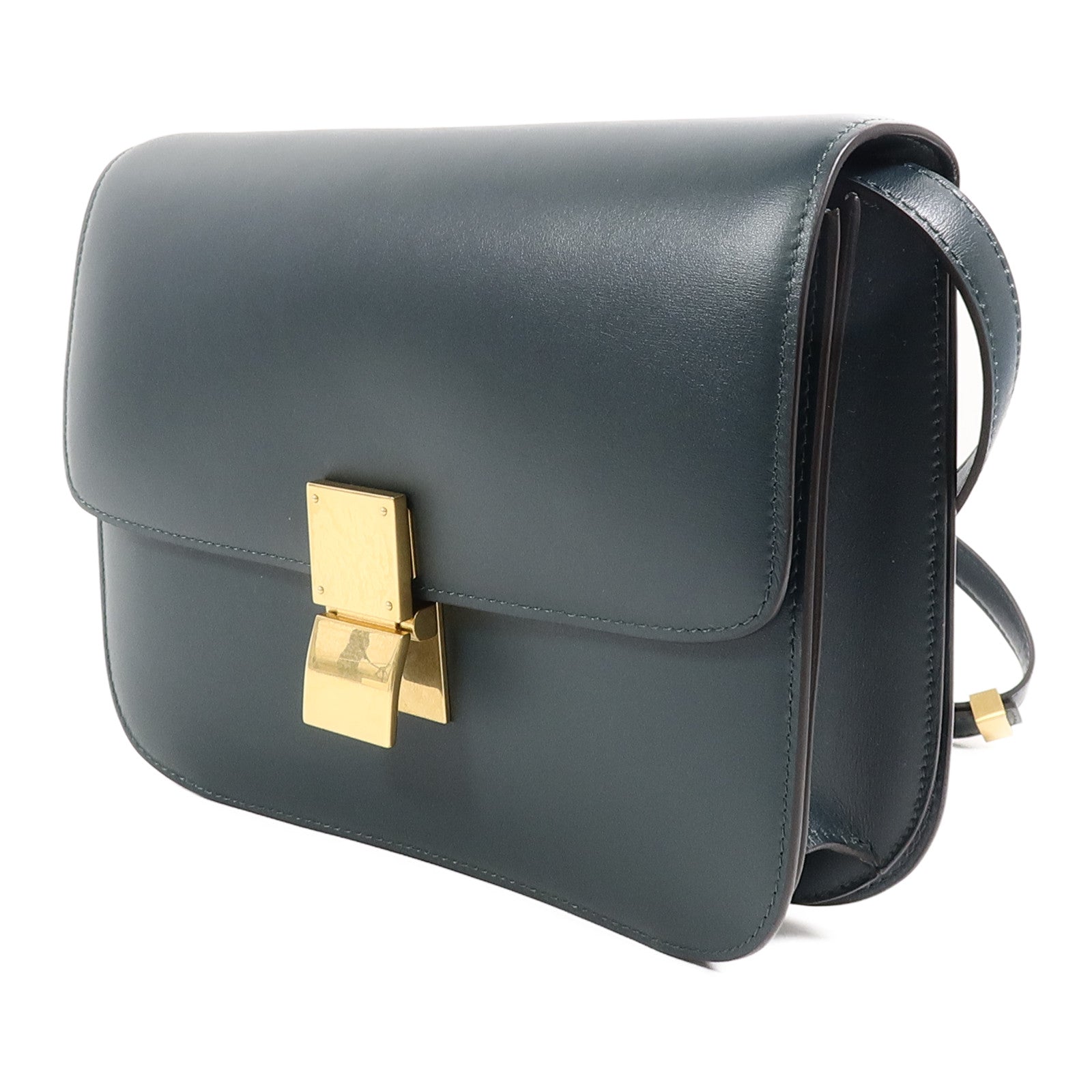 CELINE 牛皮皮革Classic Box Medium肩背袋