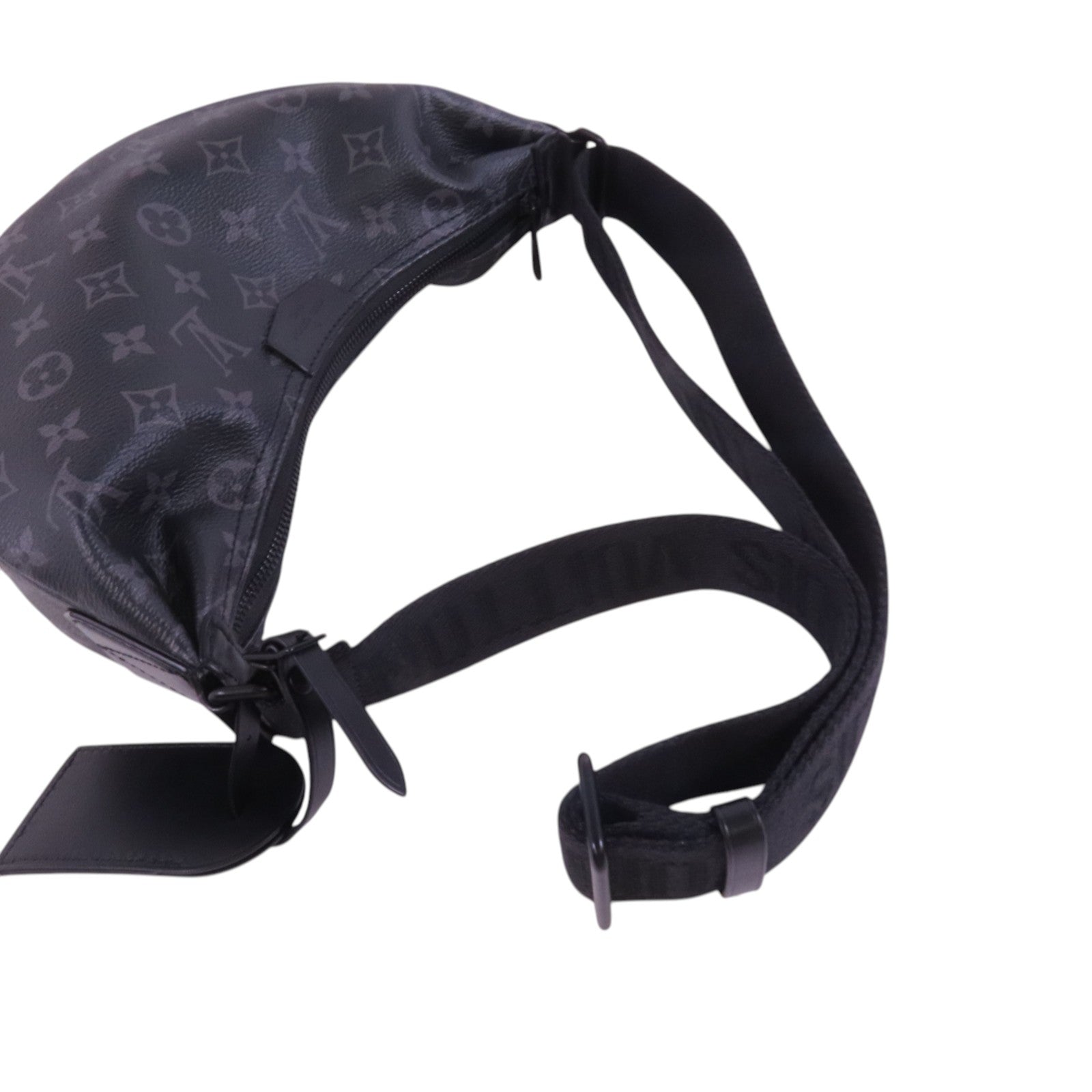LOUIS VUITTON Monogram Eclipse Hamac PM肩背袋