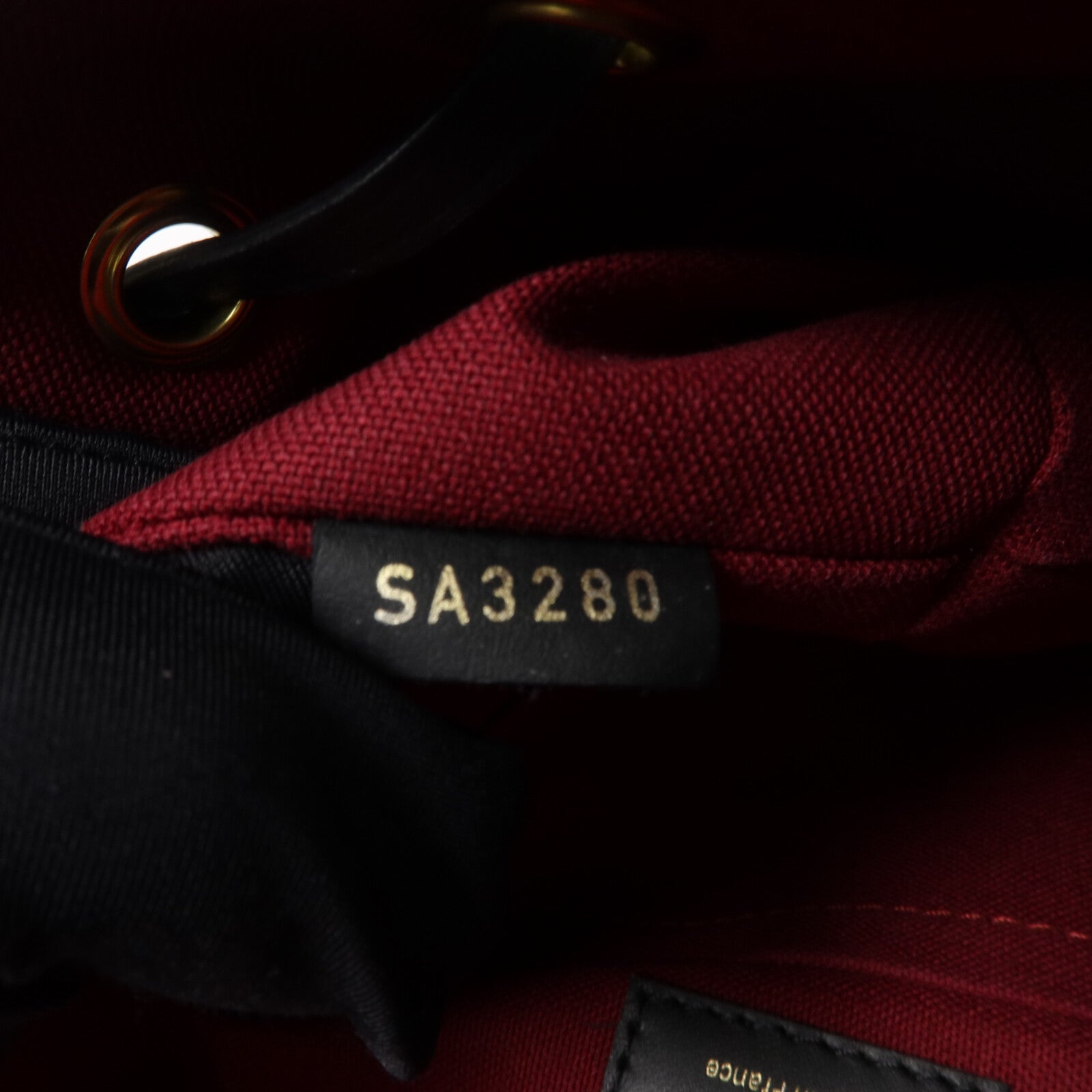 LOUIS VUITTON Monogram Montsouris BB金扣背包