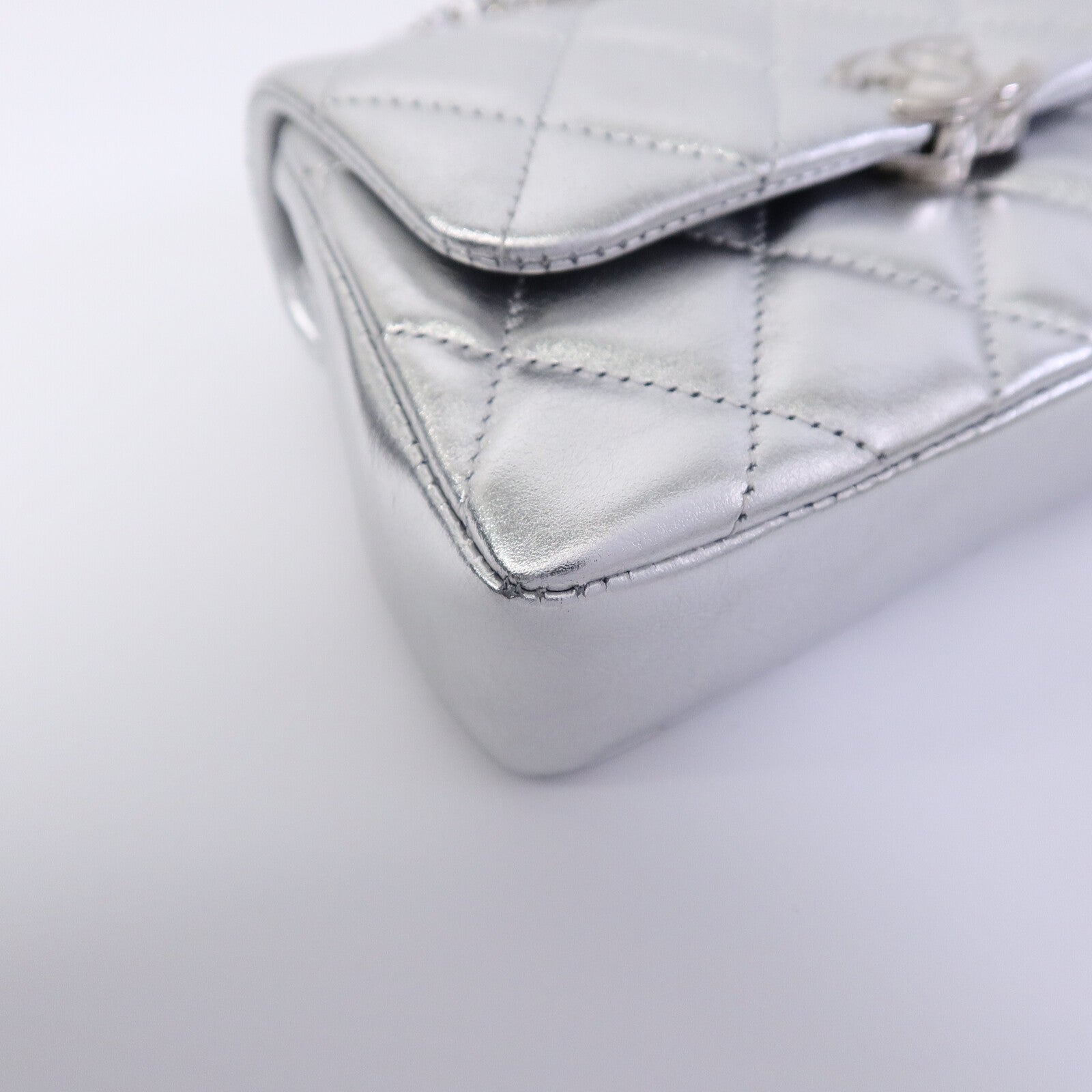 CHANEL 羊皮皮革Chain Shoulder Bag鏈帶肩背袋