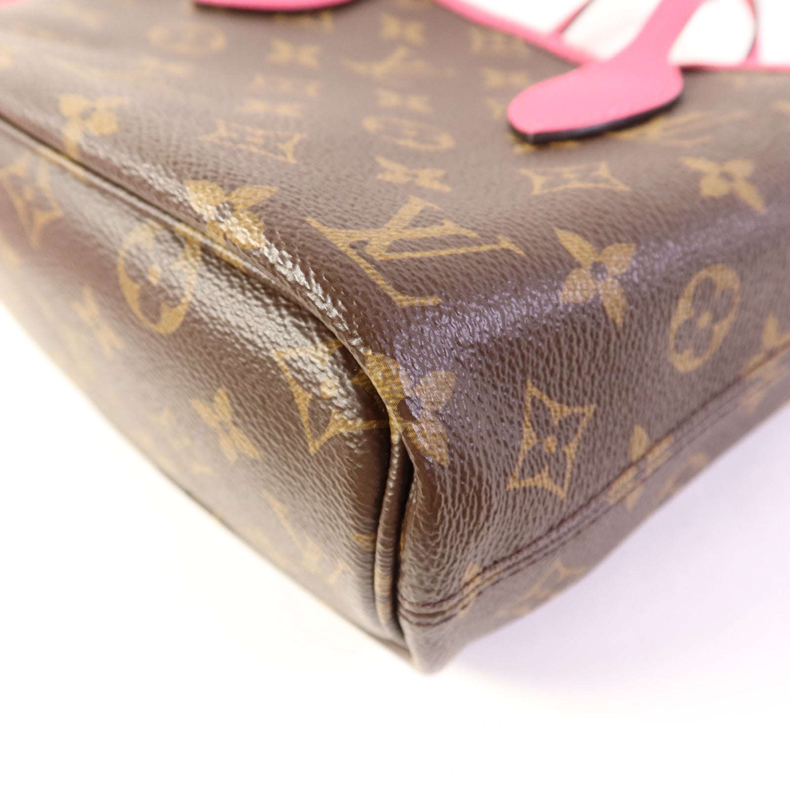 LOUIS VUITTON Monogram Neverfull Bandouliere Inside Out BB金扣手挽肩背兩用袋