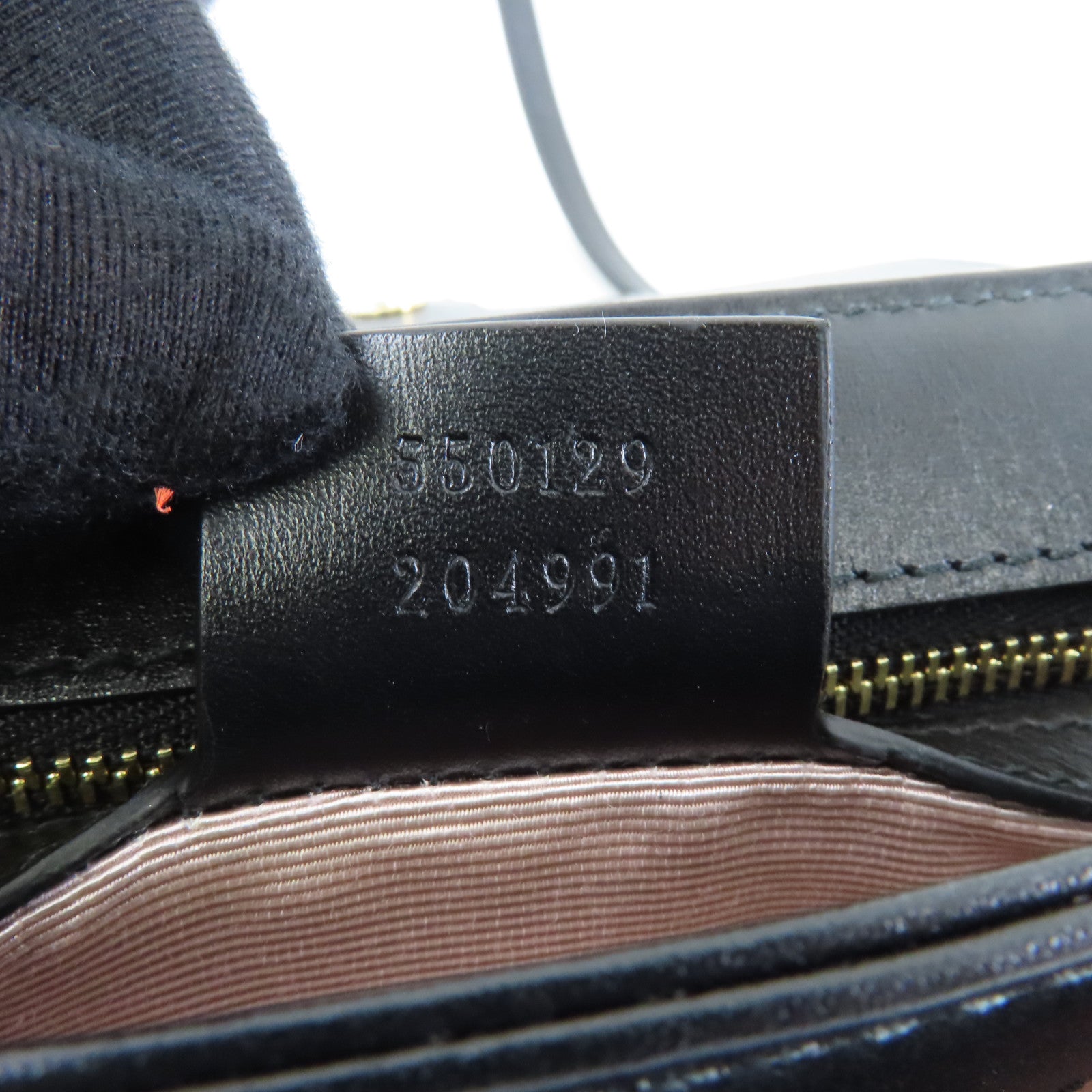 GUCCI 牛皮皮革Double GG Shoulder Bag金扣肩背袋黑色