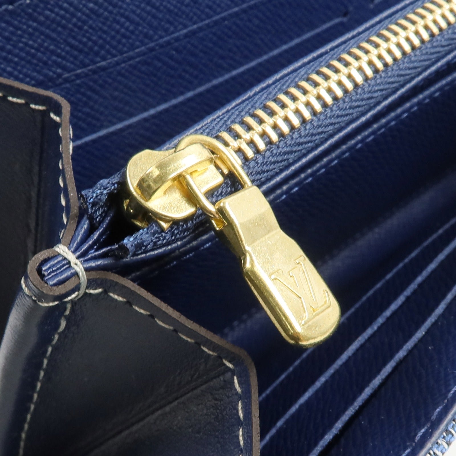LOUIS VUITTON Monogram Jacquard Denim Sarah Long Wallet長錢包