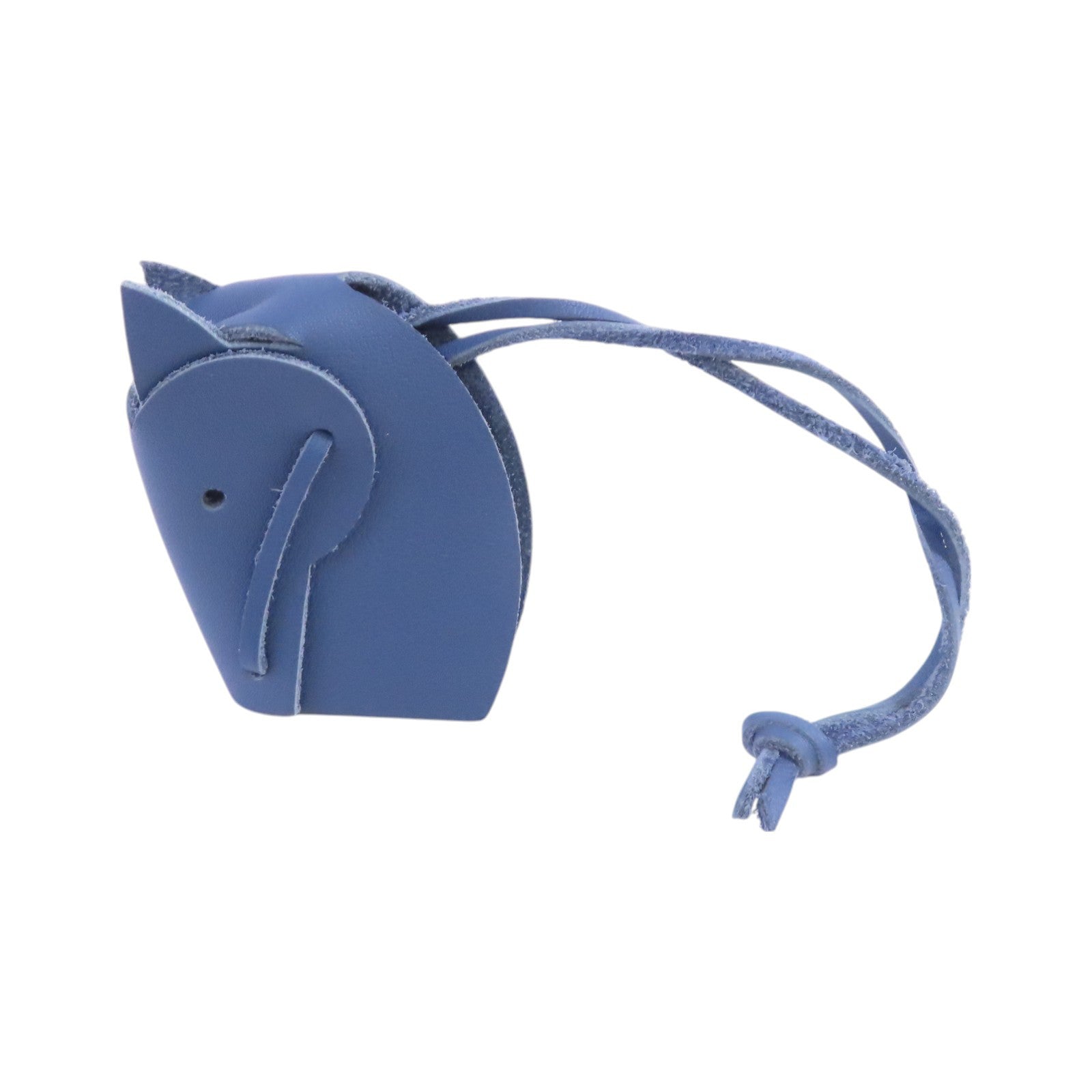 HERMES Swift皮革Tete De Cheval Charm掛飾