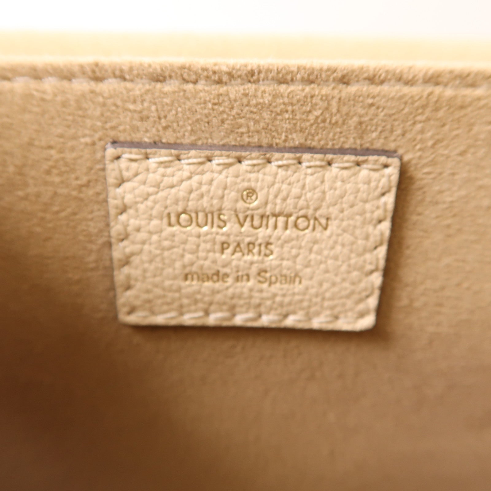 LOUIS VUITTON Monogram Vaugirard金扣手挽肩背兩用袋啡色/米色