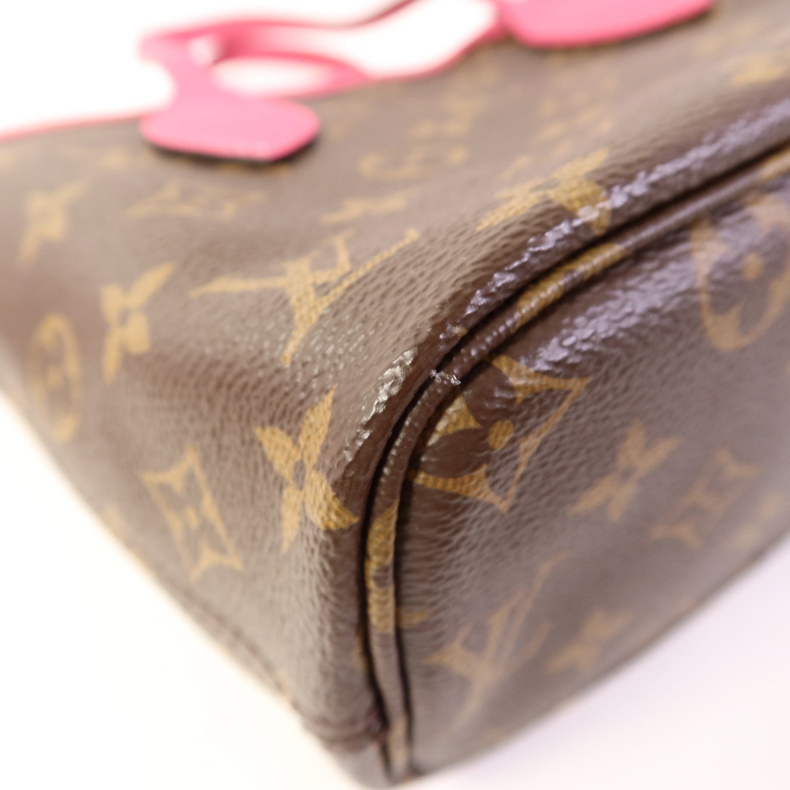 LOUIS VUITTON Monogram Neverfull Bandouliere Inside Out BB金扣手挽肩背兩用袋