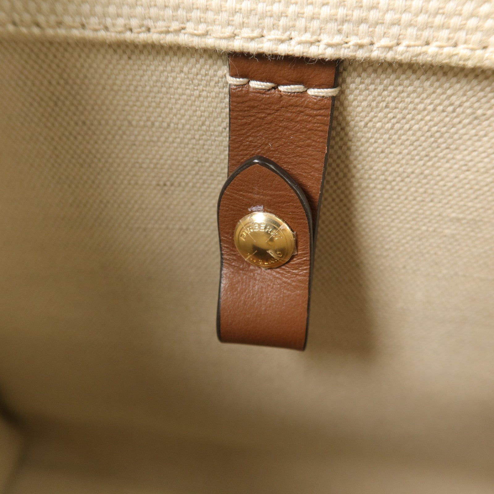 BURBERRY 帆布Mini Freya Tote Bag手挽袋