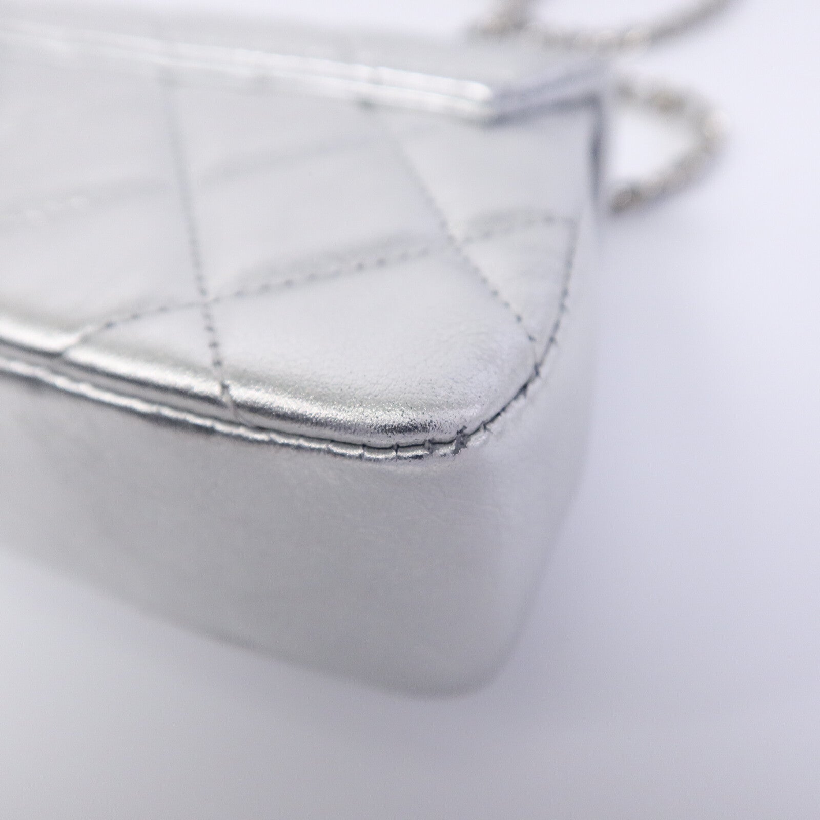 CHANEL 羊皮皮革Chain Shoulder Bag鏈帶肩背袋