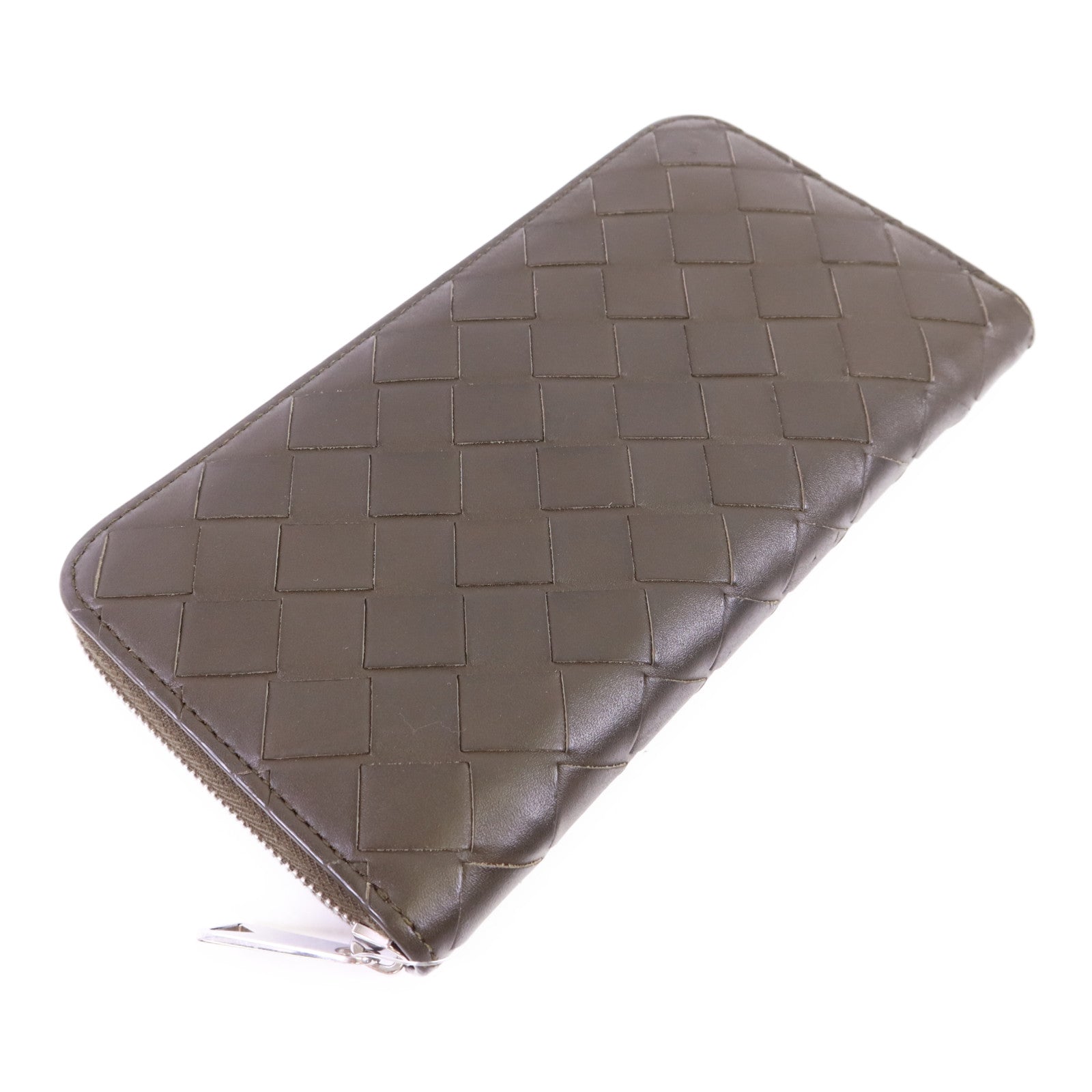 BOTTEGA VENETA 牛皮皮革Long wallet銀扣長錢包