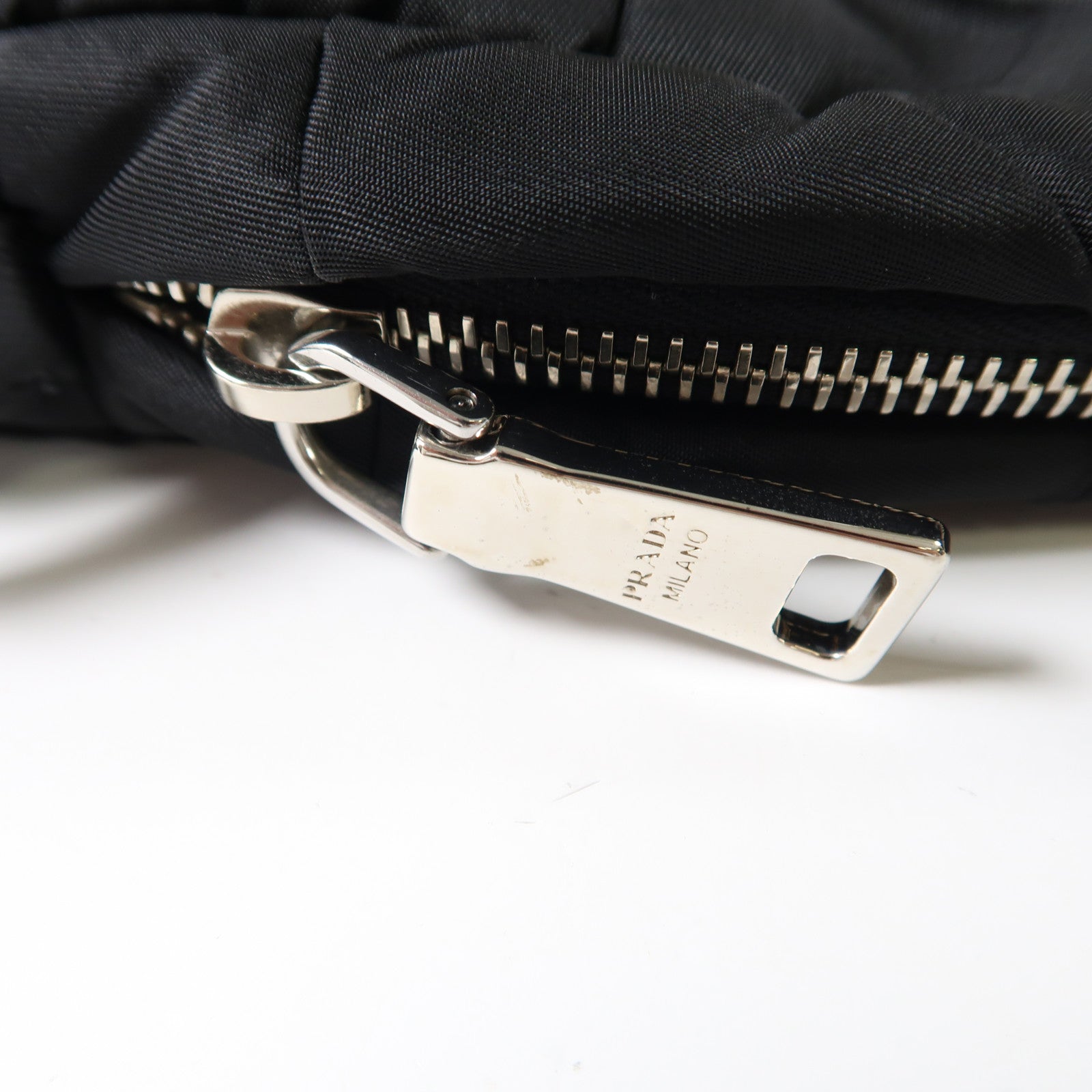 PRADA SHW Tote Bag Nylon VA 0718 Black