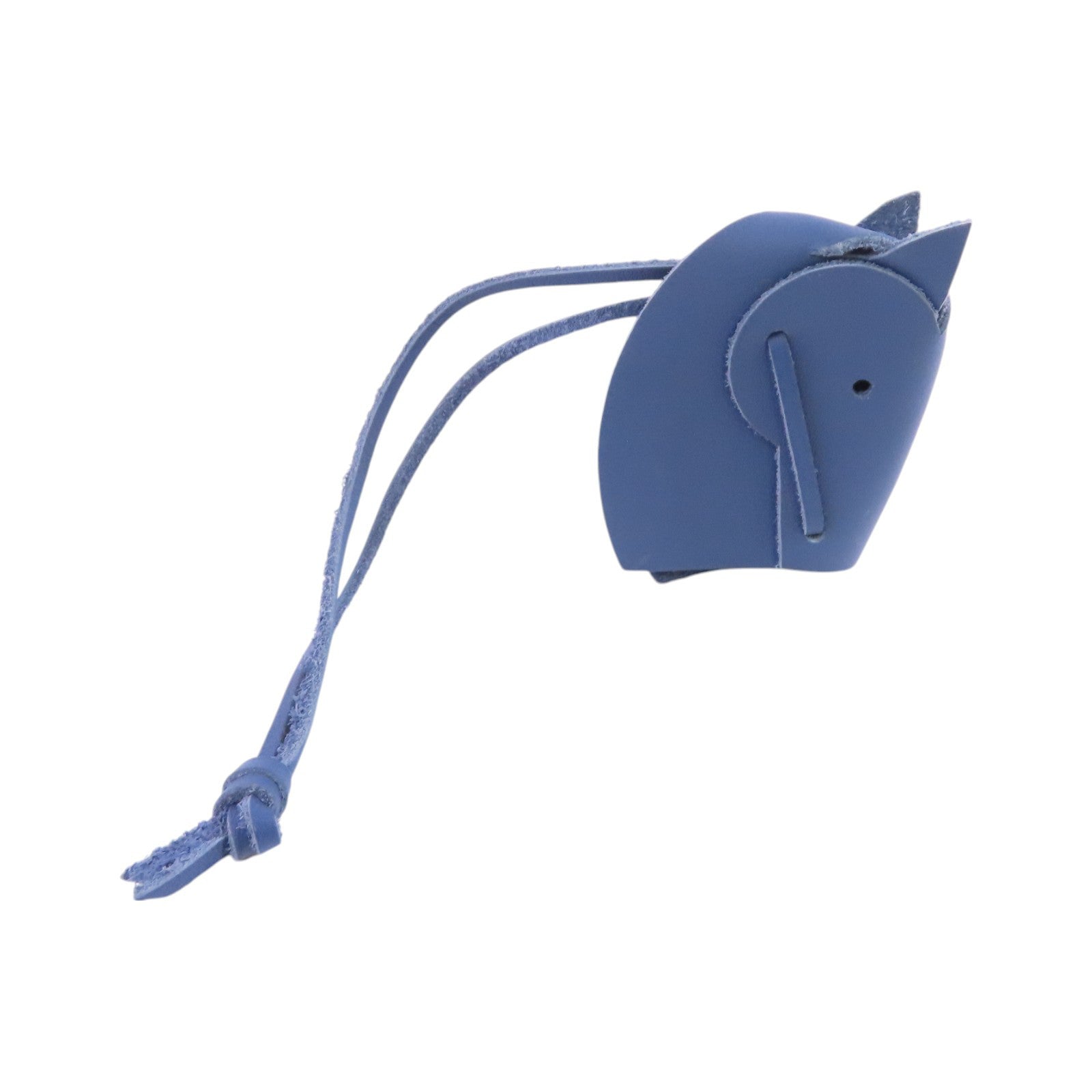 HERMES Swift皮革Tete De Cheval Charm掛飾